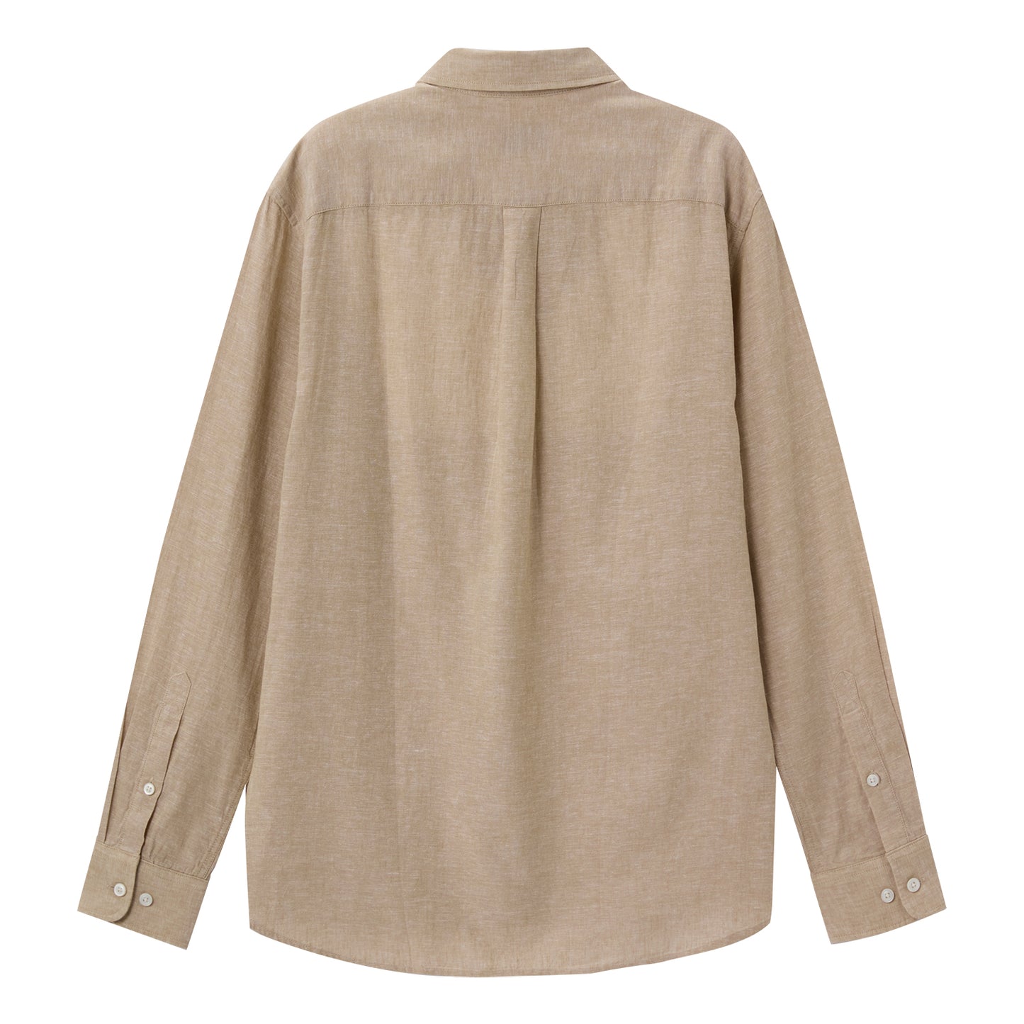 Men's Linen Cotton Poplin Shirt
