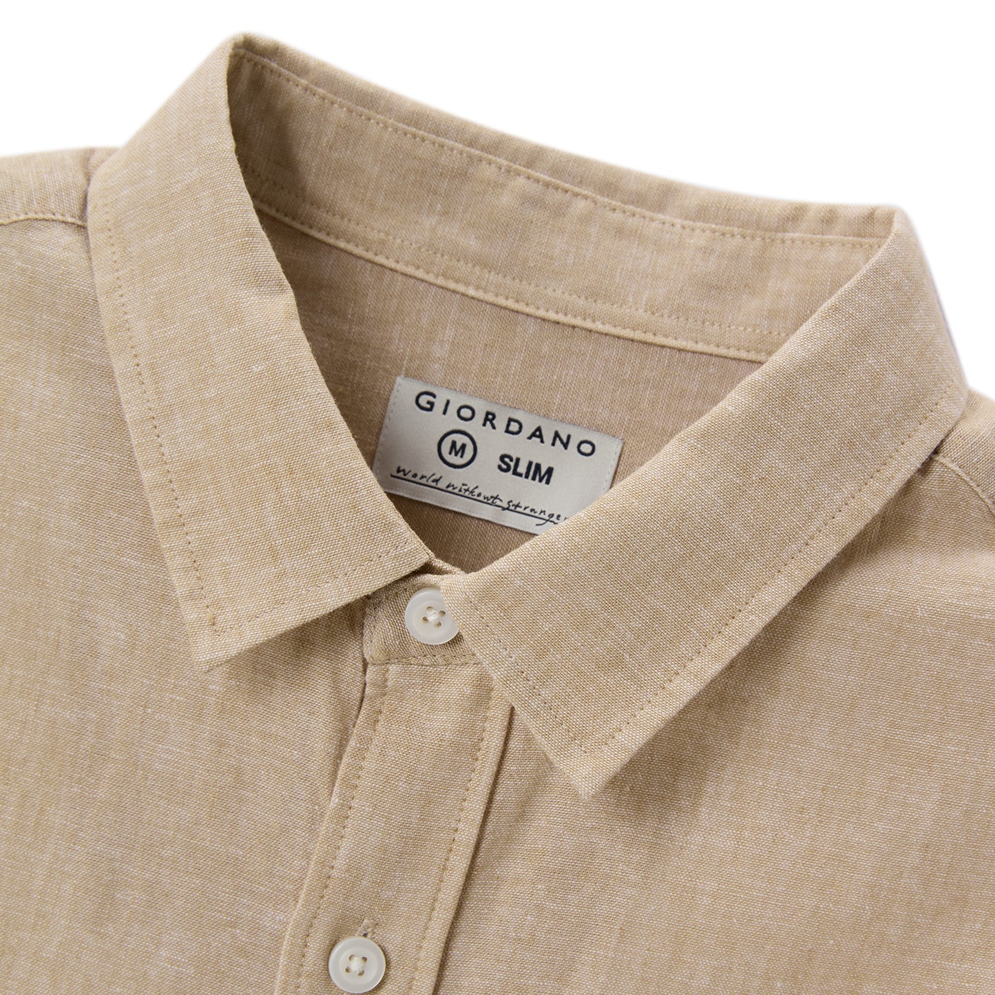 Men's Linen Cotton Poplin Shirt