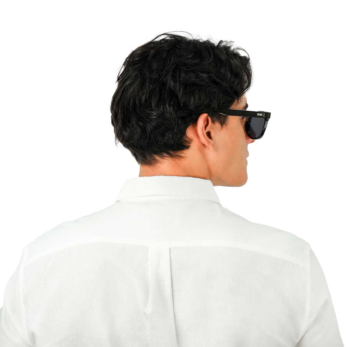 Men's Linen Cotton Poplin Short Sleeve Shirt