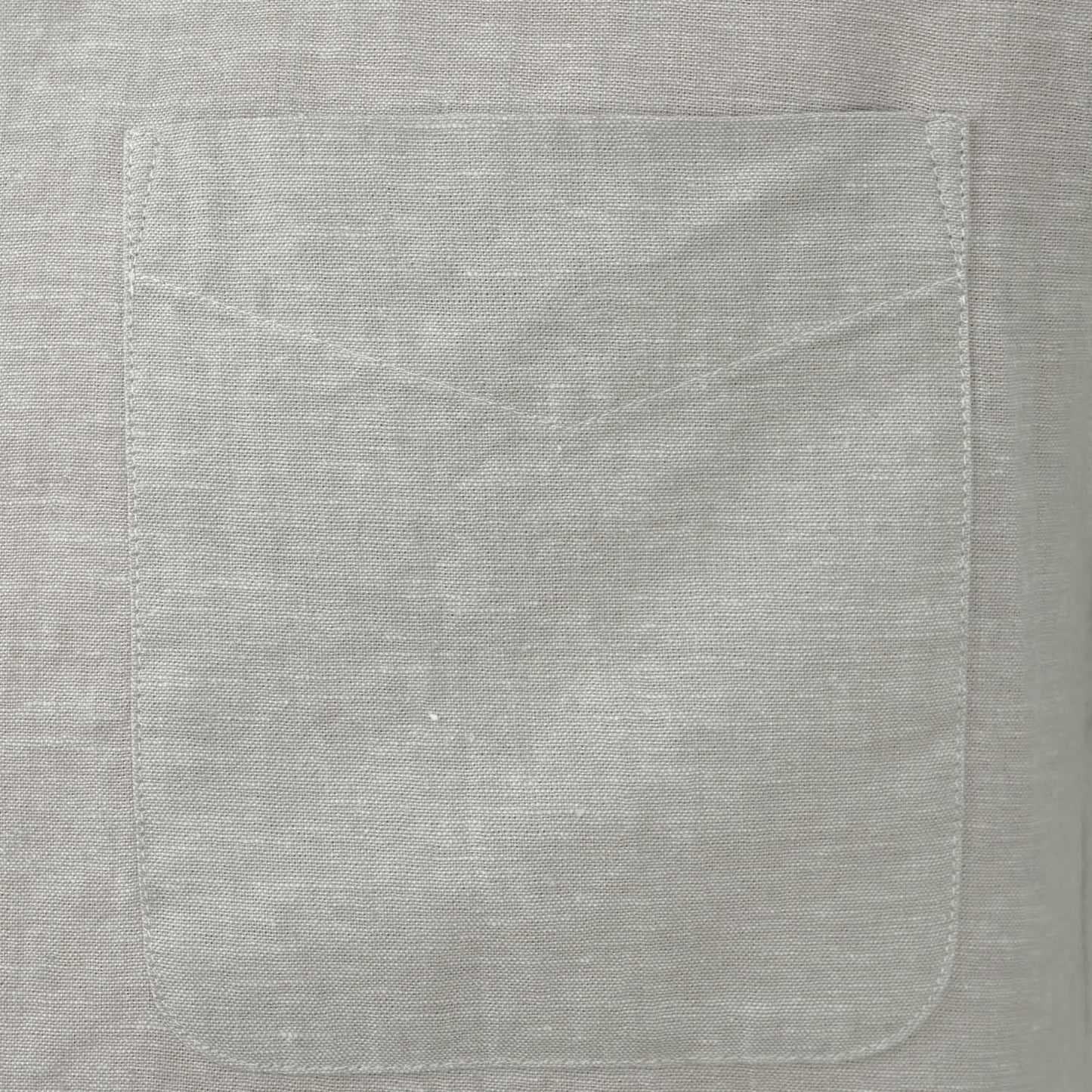 Men's Linen Cotton Poplin Short Sleeve Shirt