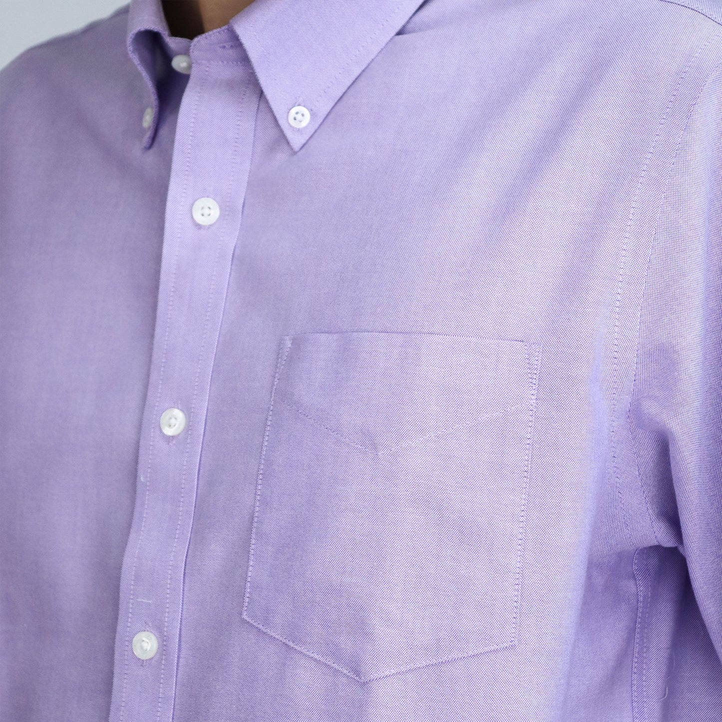 Men's Wrinkle Free Cotton Oxford Short Sleeve Shirt