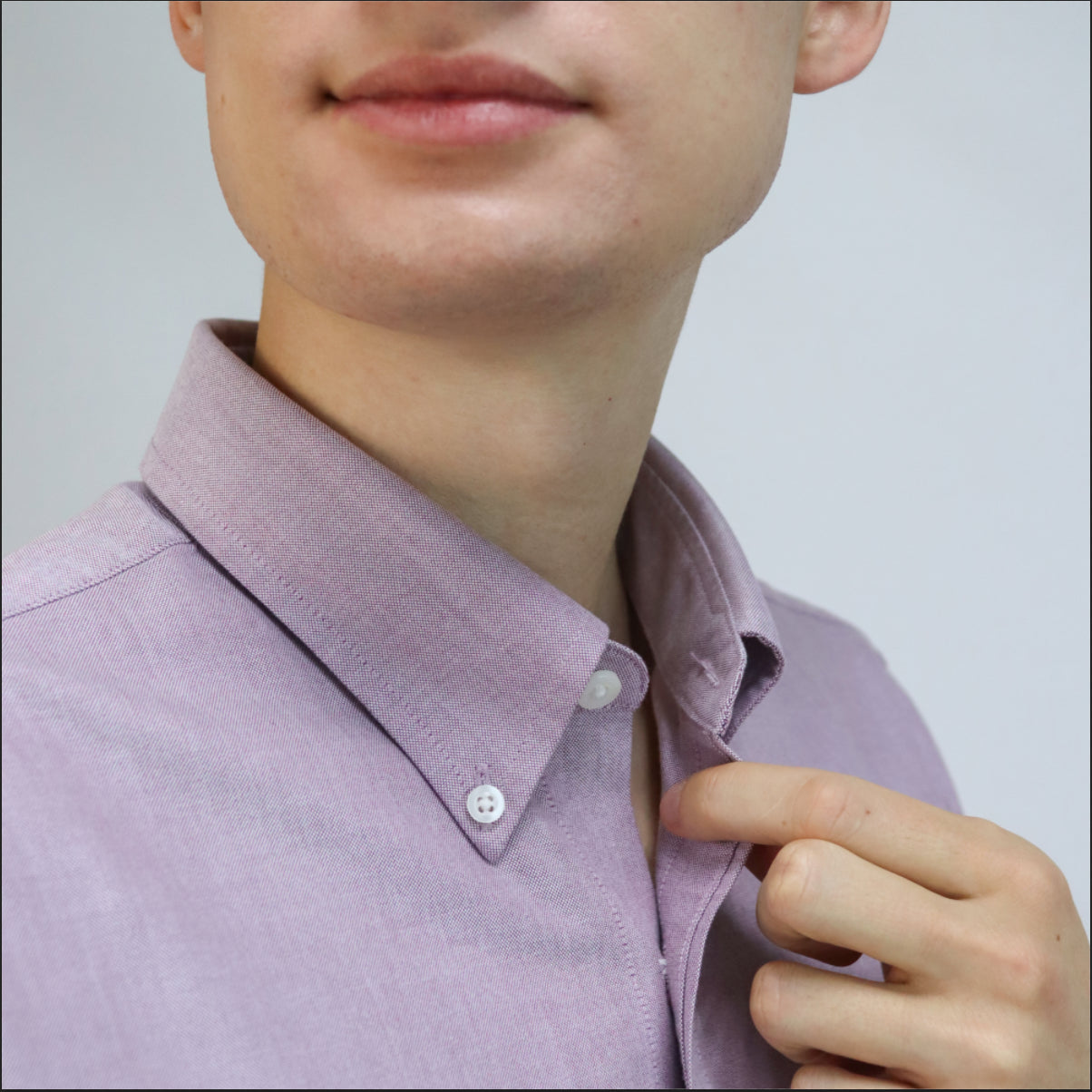 Men's Wrinkle Free Cotton Oxford Short Sleeve Shirt