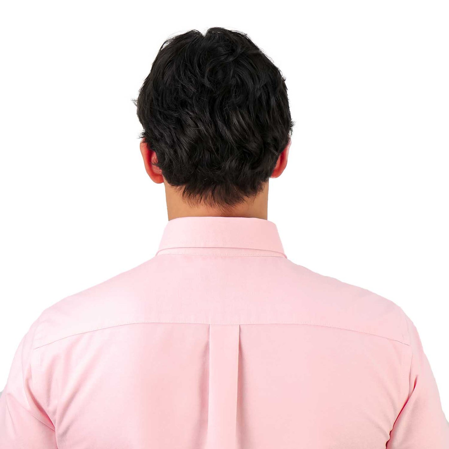 Men's Wrinkle Free Cotton Oxford Short Sleeve Shirt