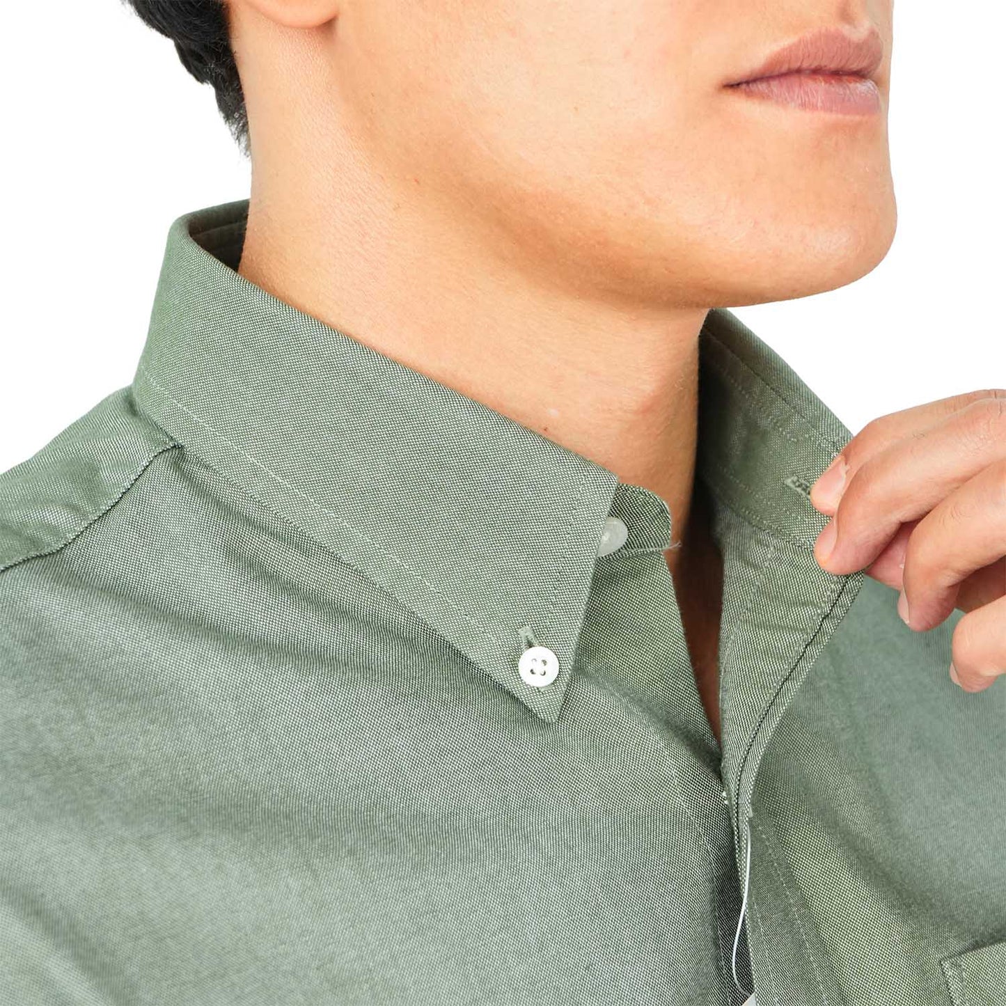 Men's Wrinkle Free Cotton Oxford Short Sleeve Shirt