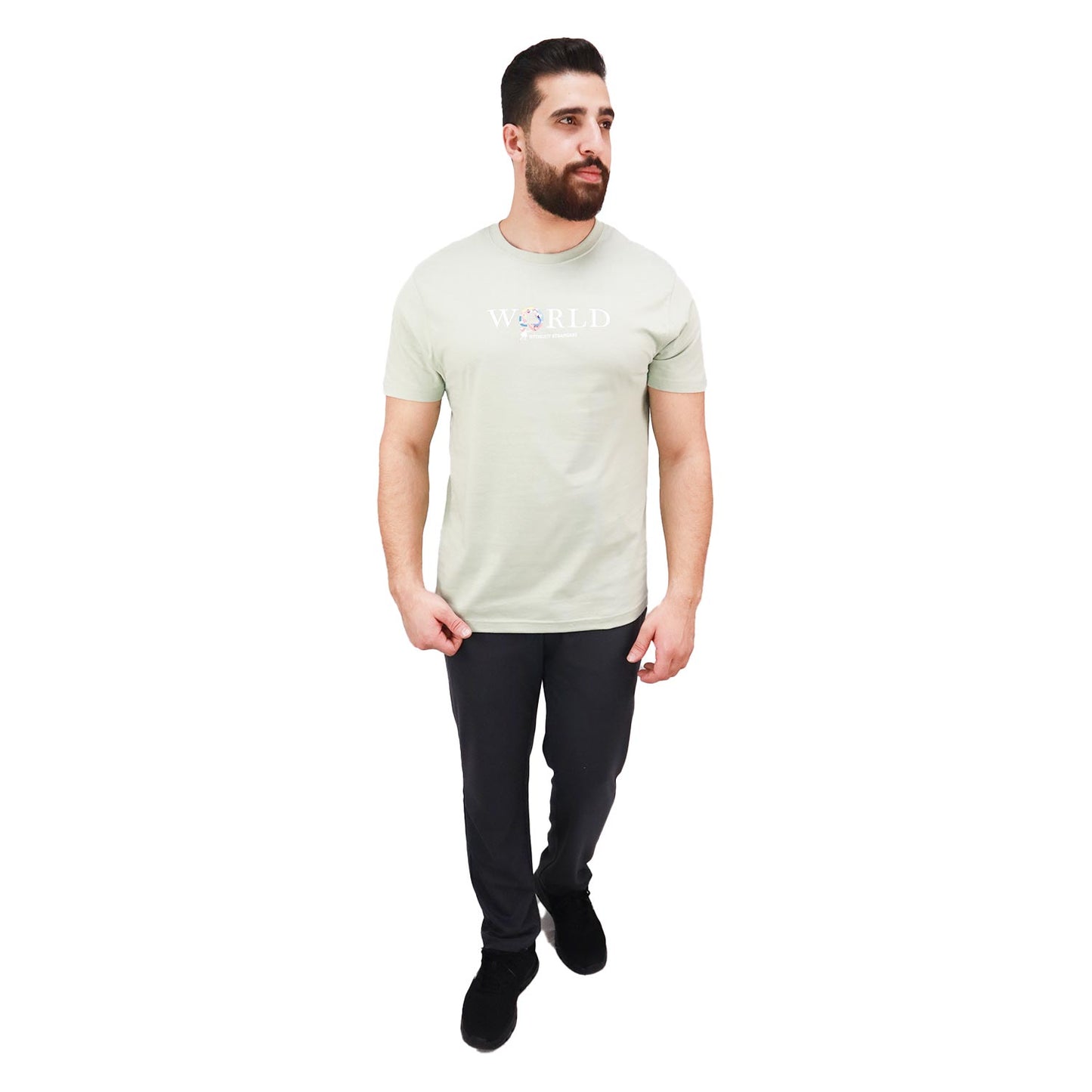 Men's Wws Theme Print Tee's