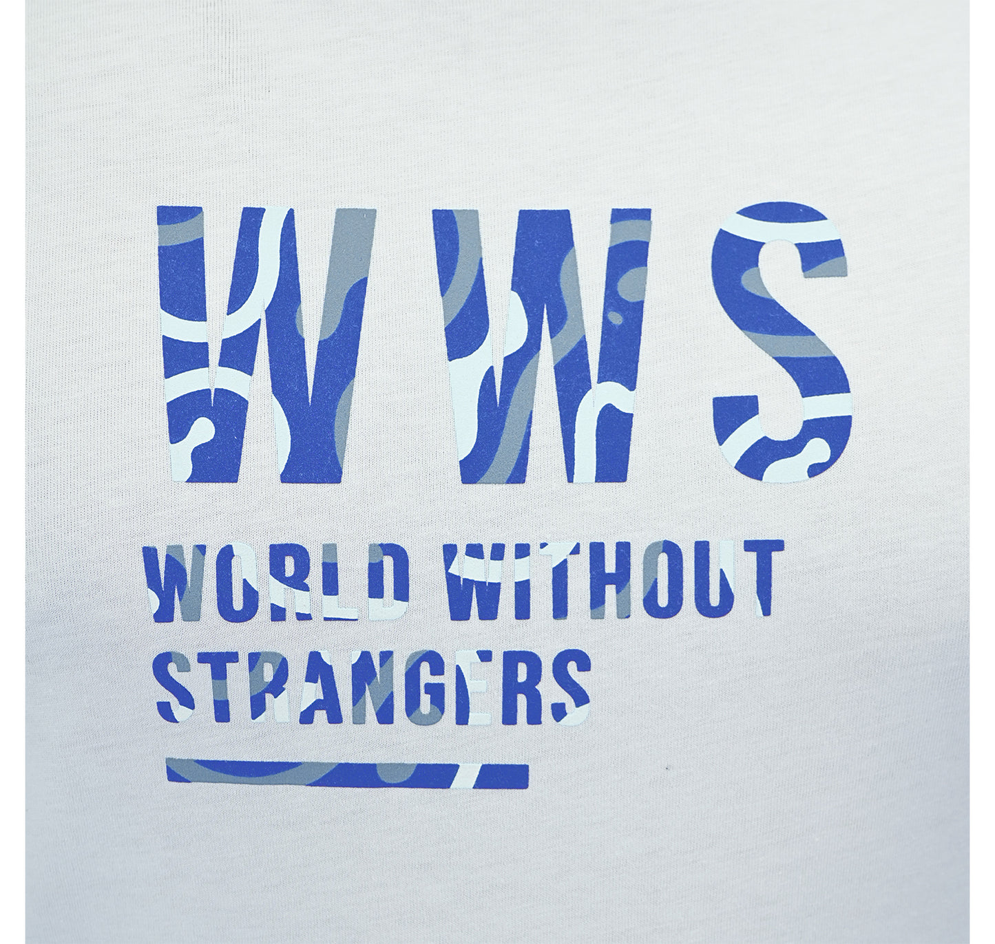 Men's Cotton Jersey Crewneck Short Sleeve Slim Fit Wws Print Tee