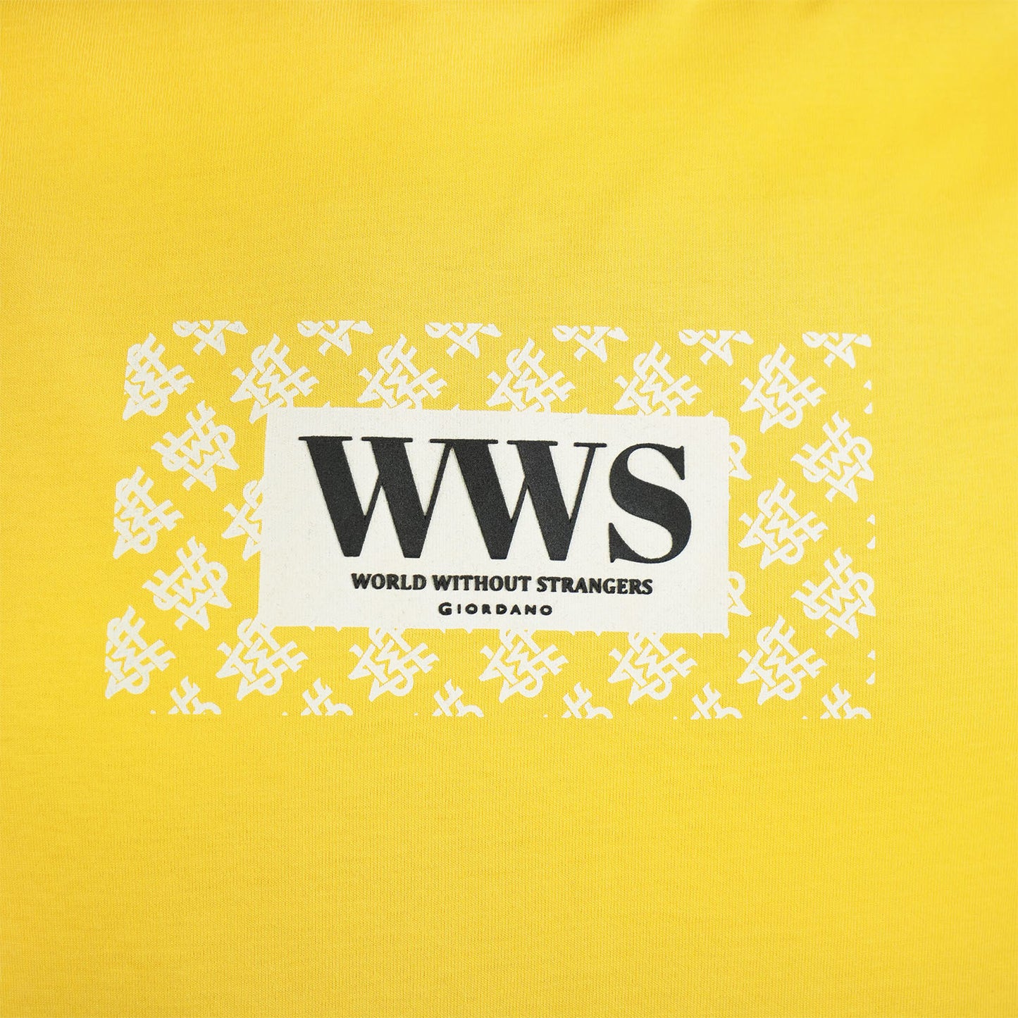 Men's Cotton Jersey Crewneck Short Sleeve Slim Fit Wws Print Tee