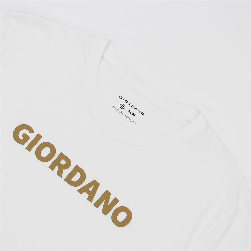 Men's Cotton Signature Print Tee