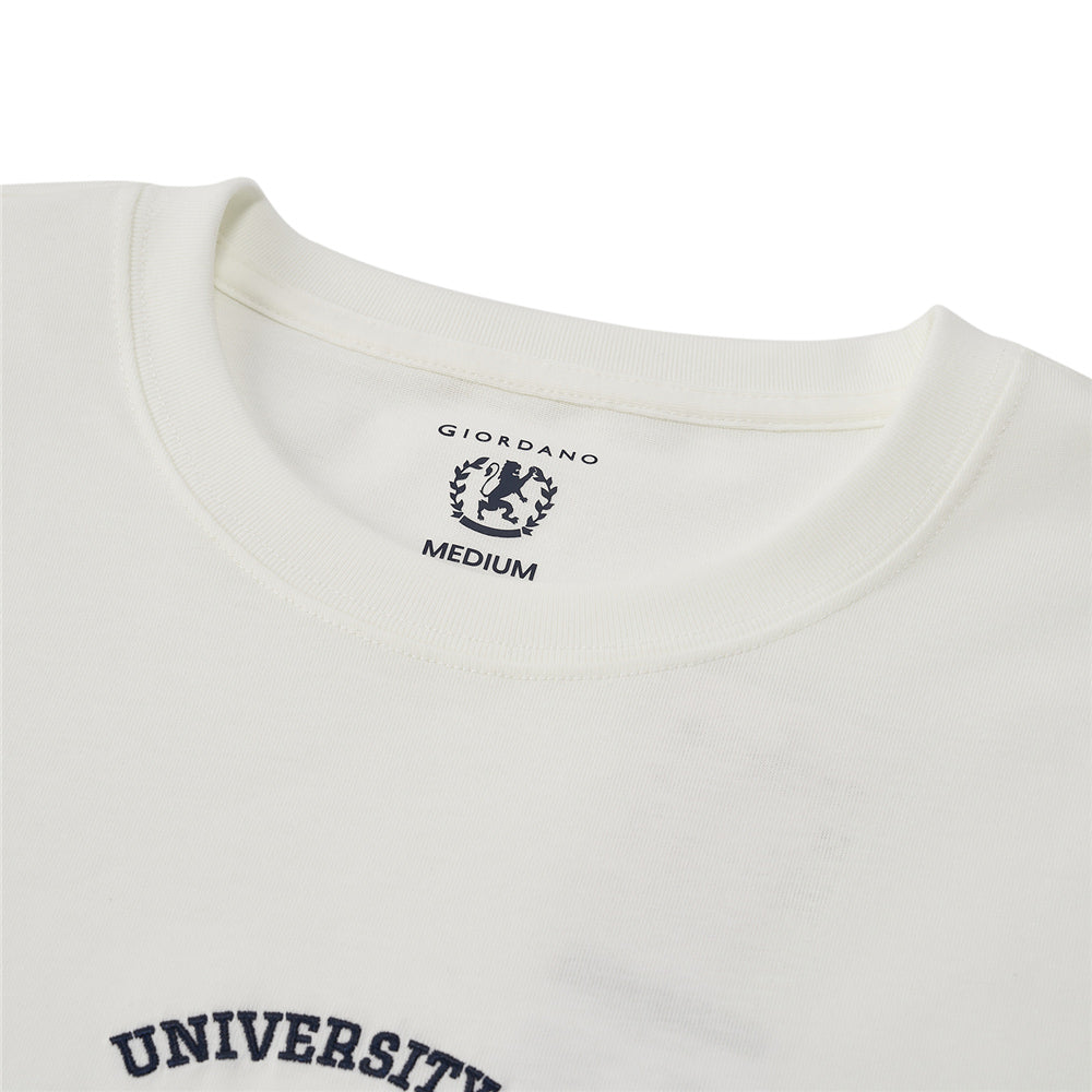 Men’S Relaxed Fit Cotton Jersey Crew Neck Print Tee