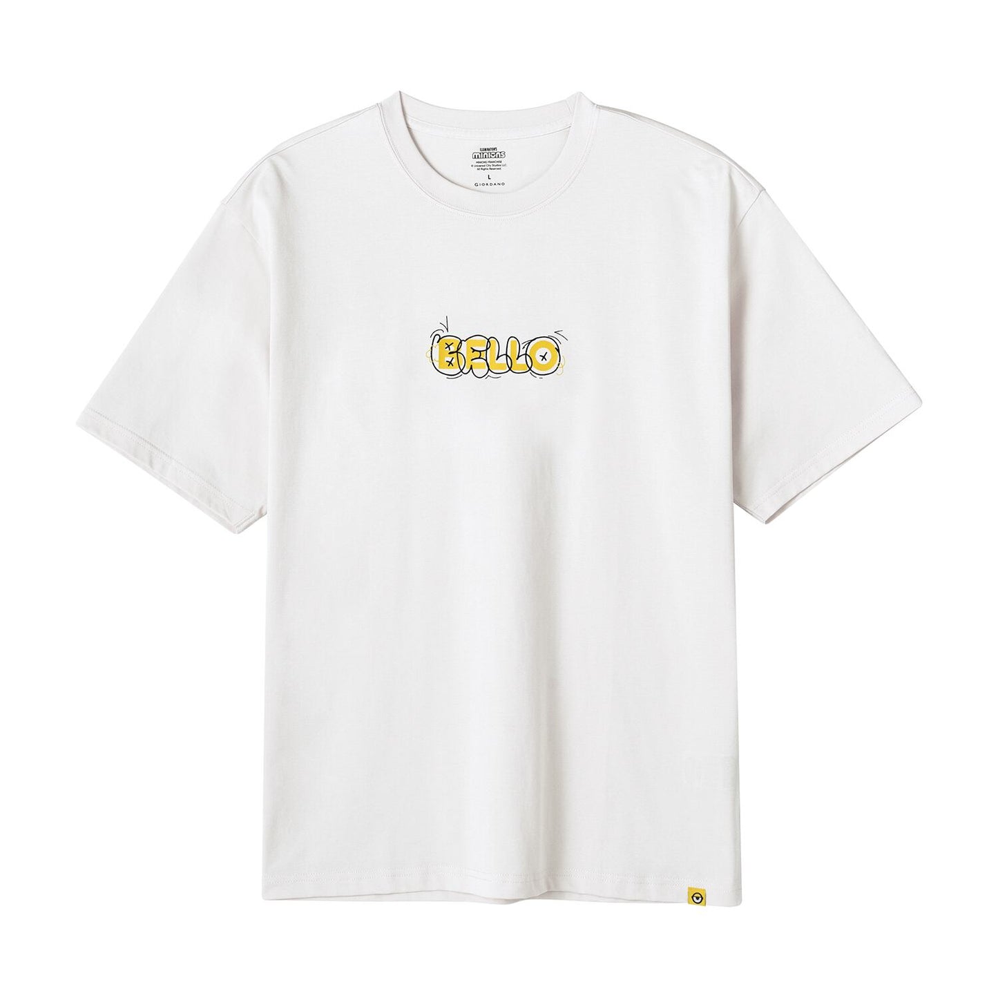 Men’s Relaxed Fit Cotton-Poly Crew Neck Print Tee | Minion Collection