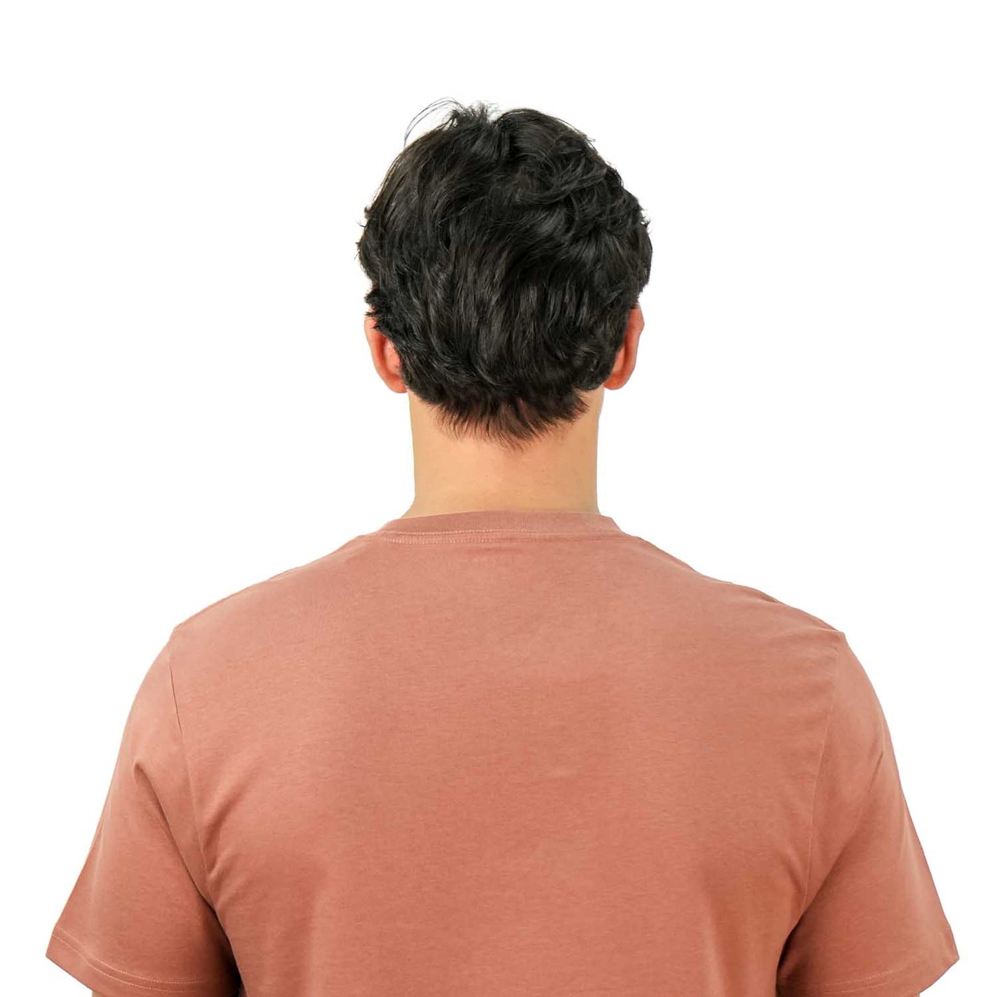 تي شيرت رجالي بقصّة Slim Fit مطبوعة - قطن جيرسي، رقبة دائرية، أكمام قصيرة