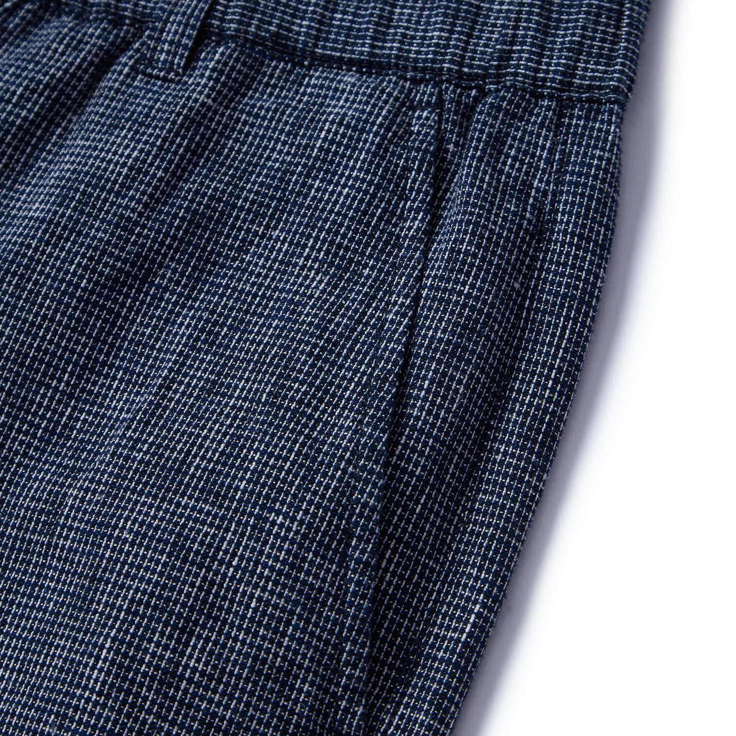 Men's Linen Cotton Bermuda Shorts: Slim Fit, Elastic Waist