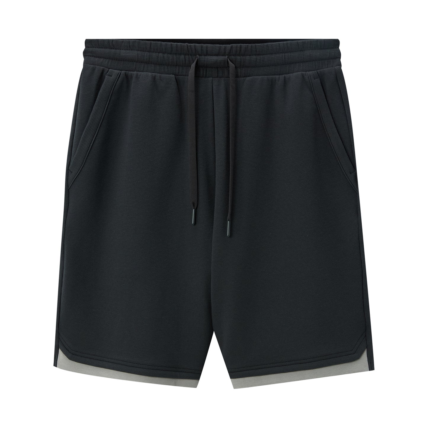 Men's Cotton Blend Waffle Knit Shorts