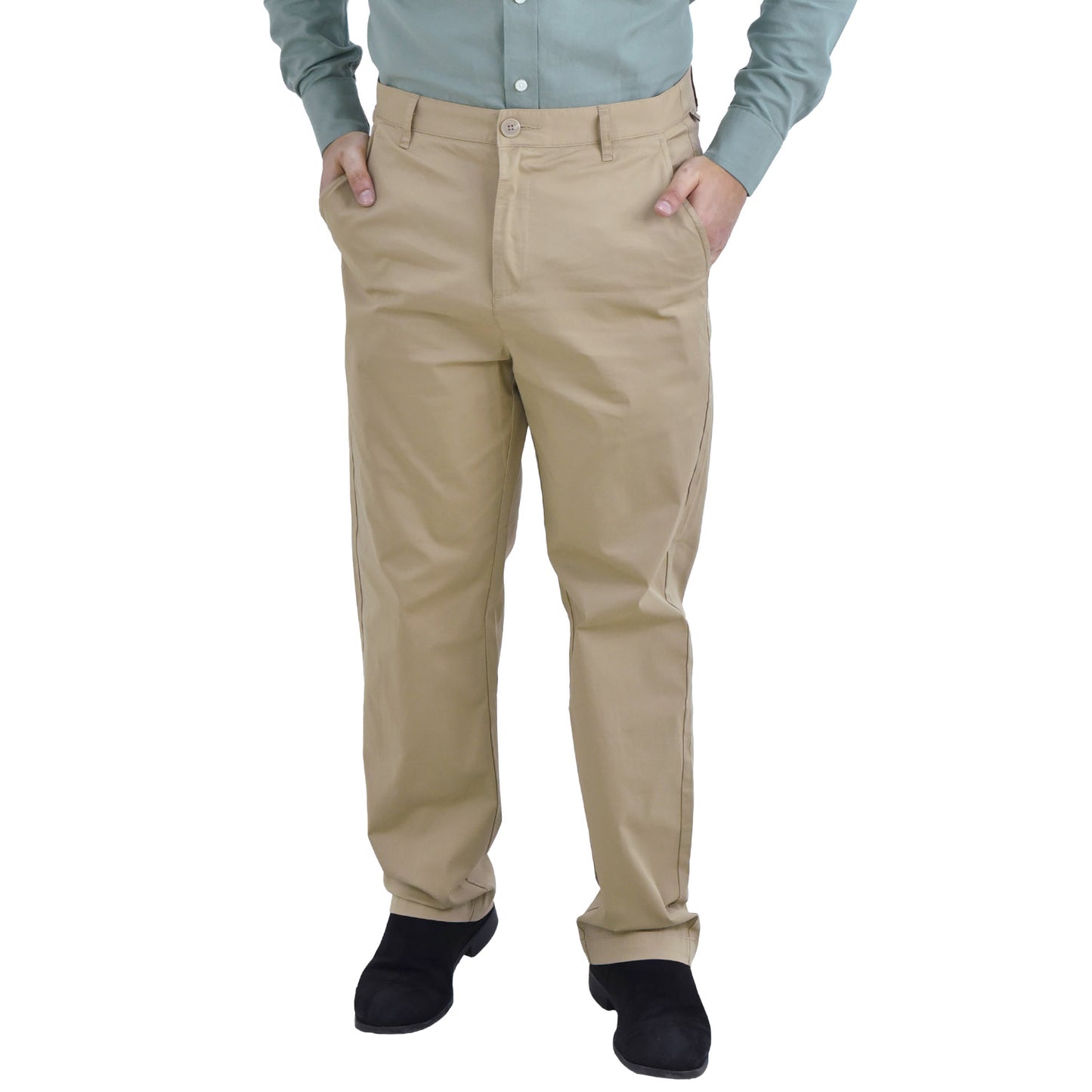 Giordano Men's Khakis-Brown