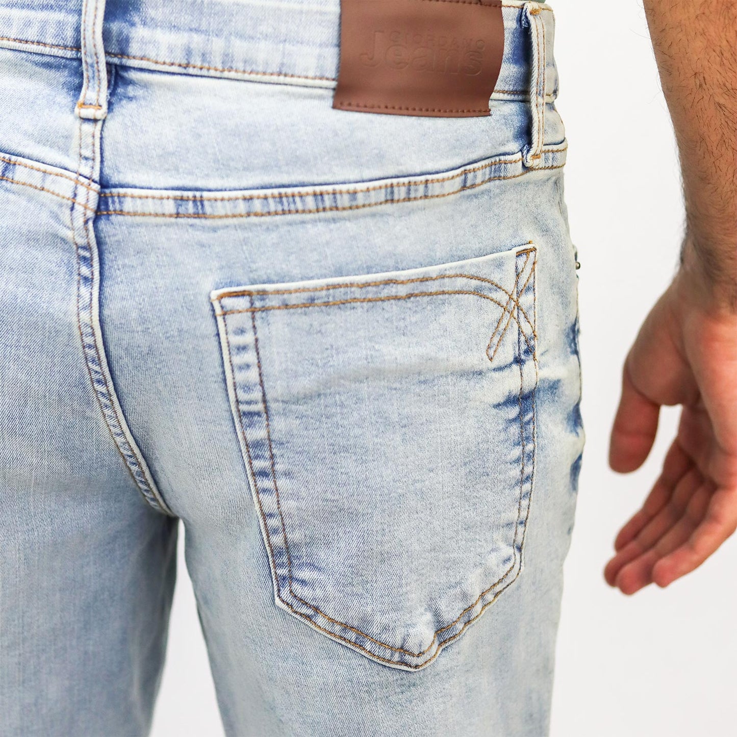 Men's Skinny Tapered Jeans