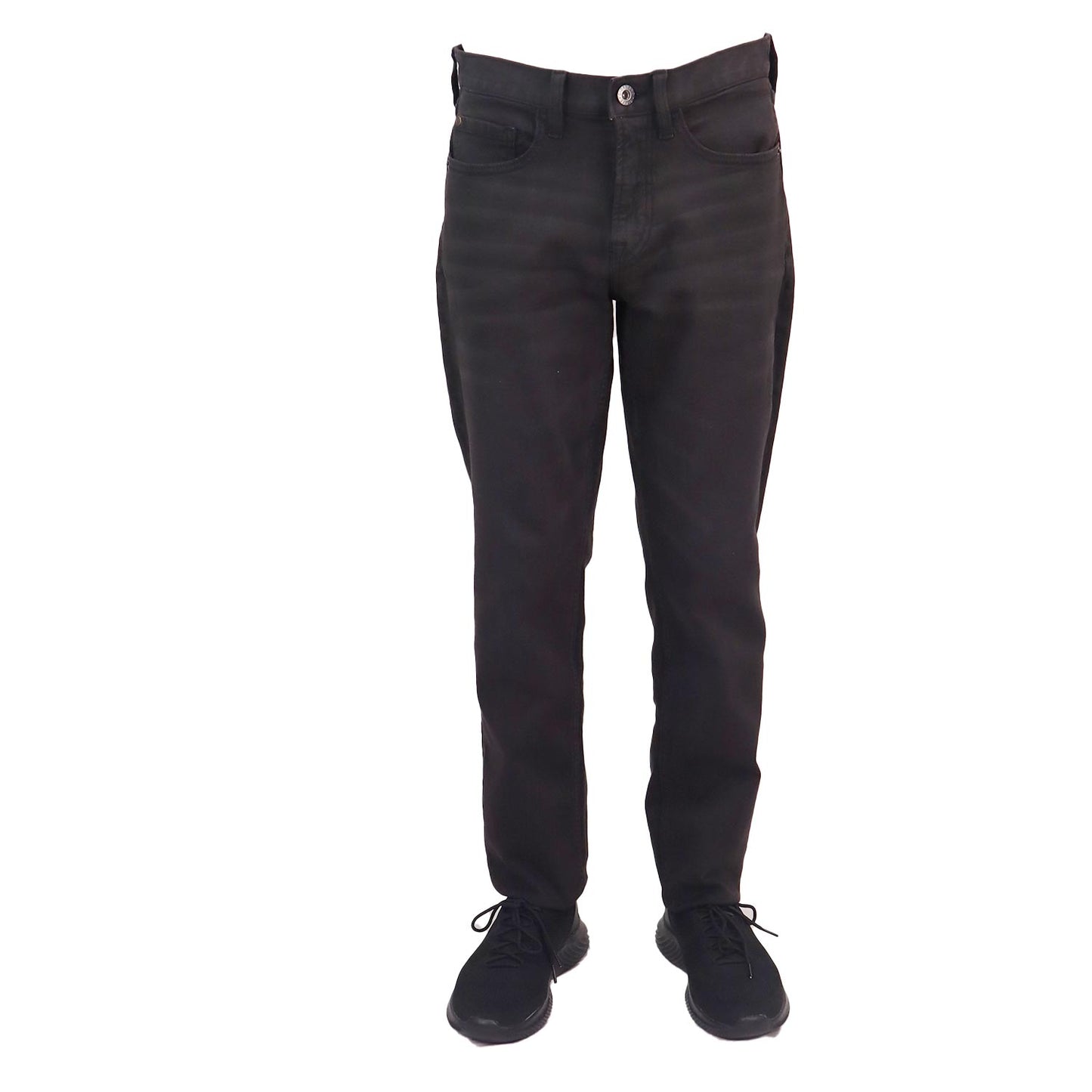 Giordano Men's Skinny Tapered Jeans-Grey