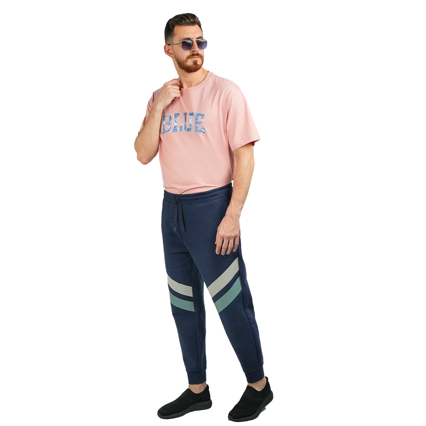 Men's Cotton Blend Slim Tapered Joggers