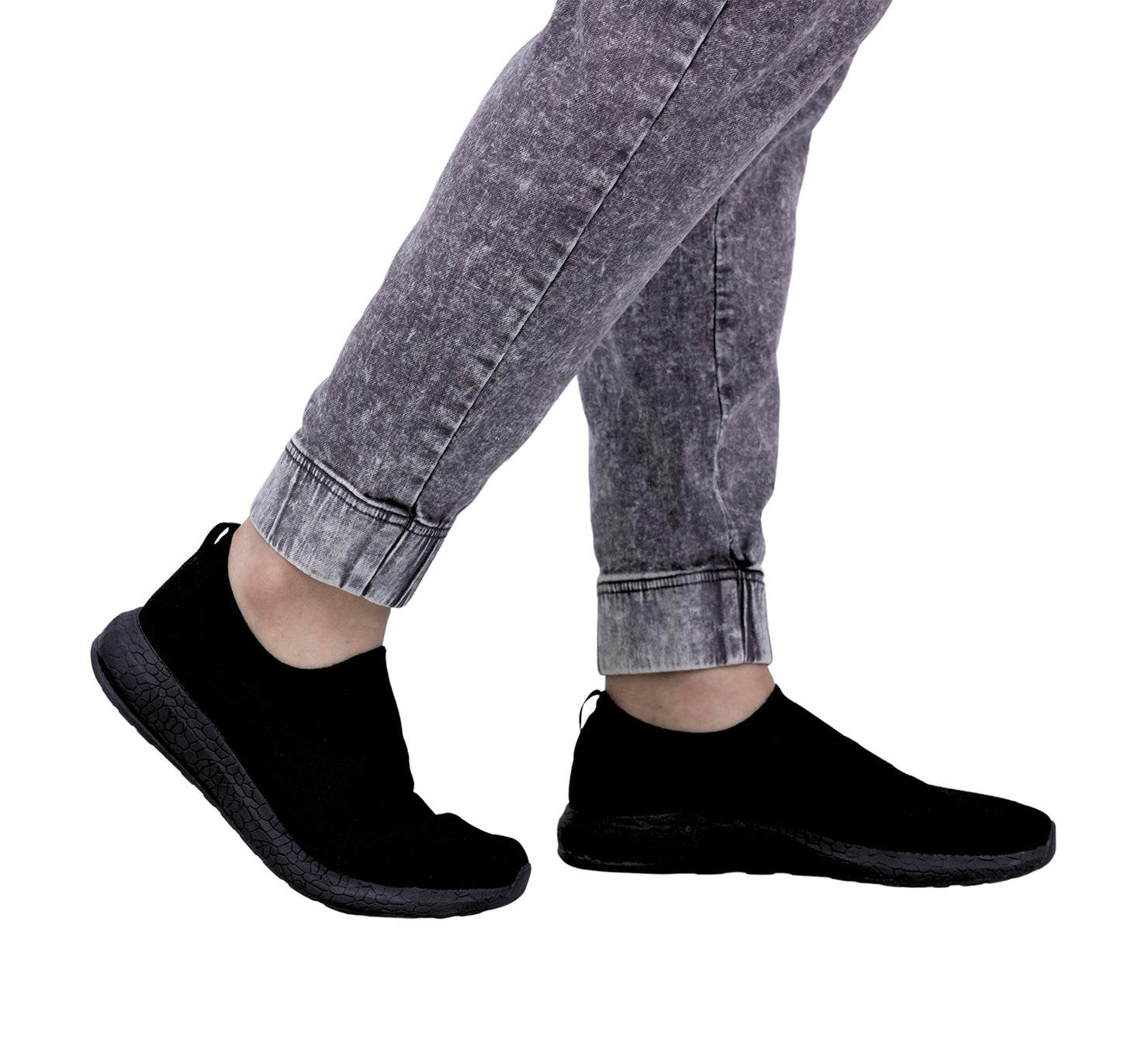Men's Denim Mid Rise Slim Fit Joggers