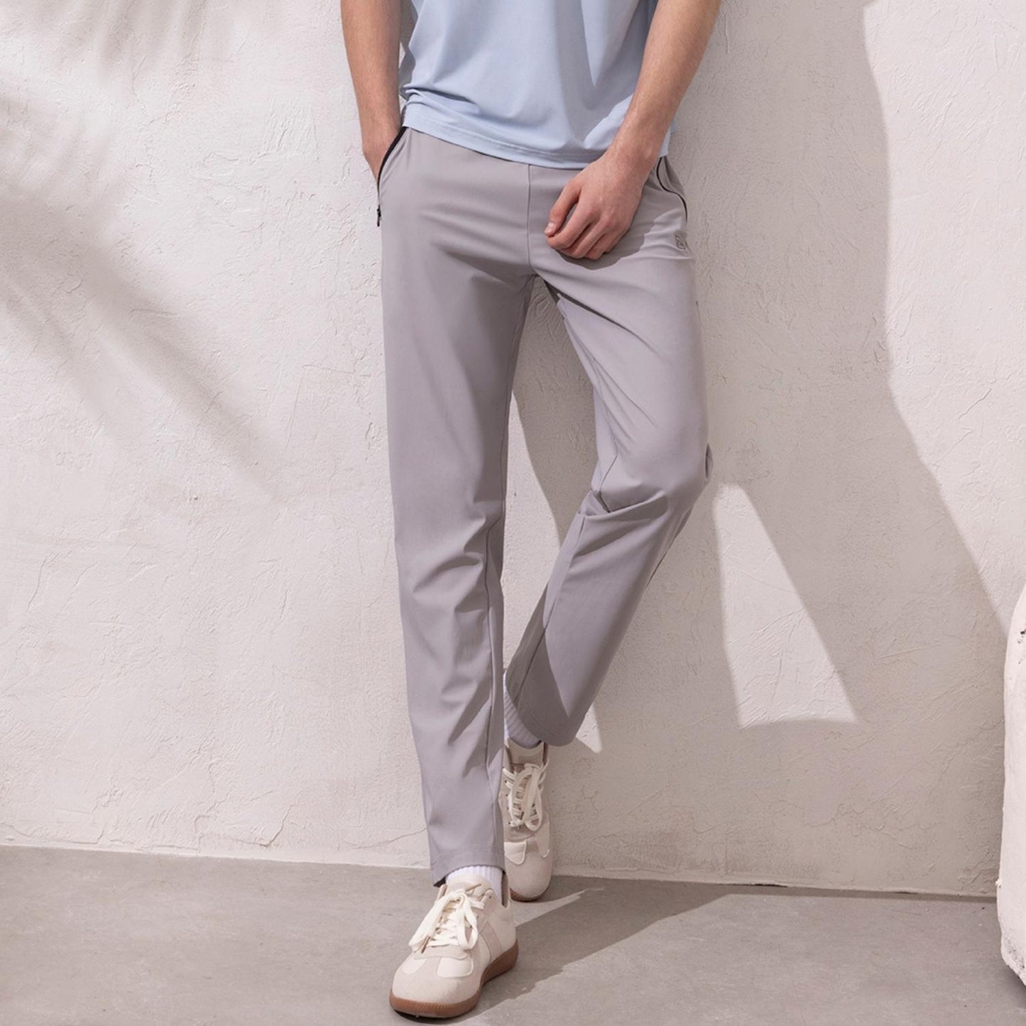 Men's Nylon Spandex Slim Fit Joggers