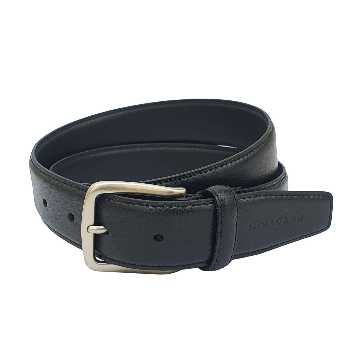 Giordano Men's Leather Belt-Black