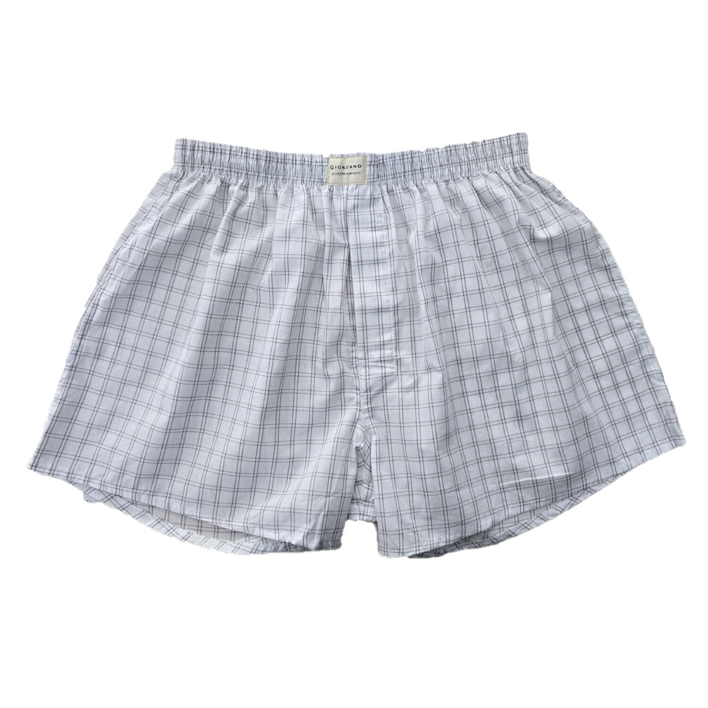 Men's Cotton Contrast Color Boxers (3Pcs/Pack)