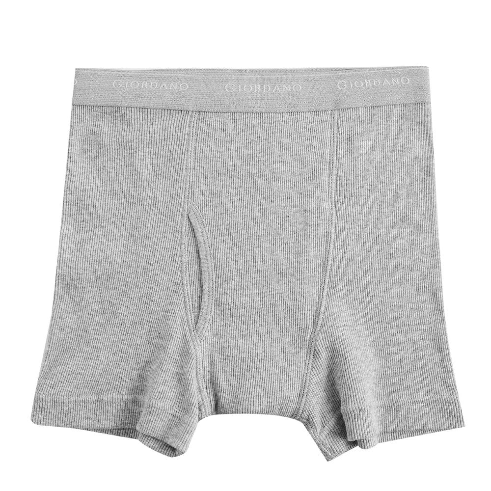Men's Cotton Rib Regular Trunks 3-Pack