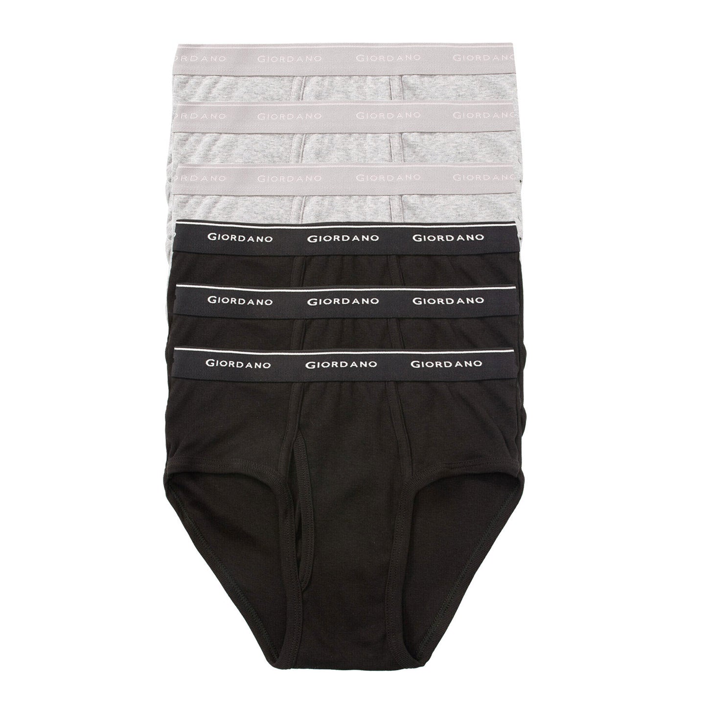 Men's Cotton Classic Fit Briefs - 6-Pack