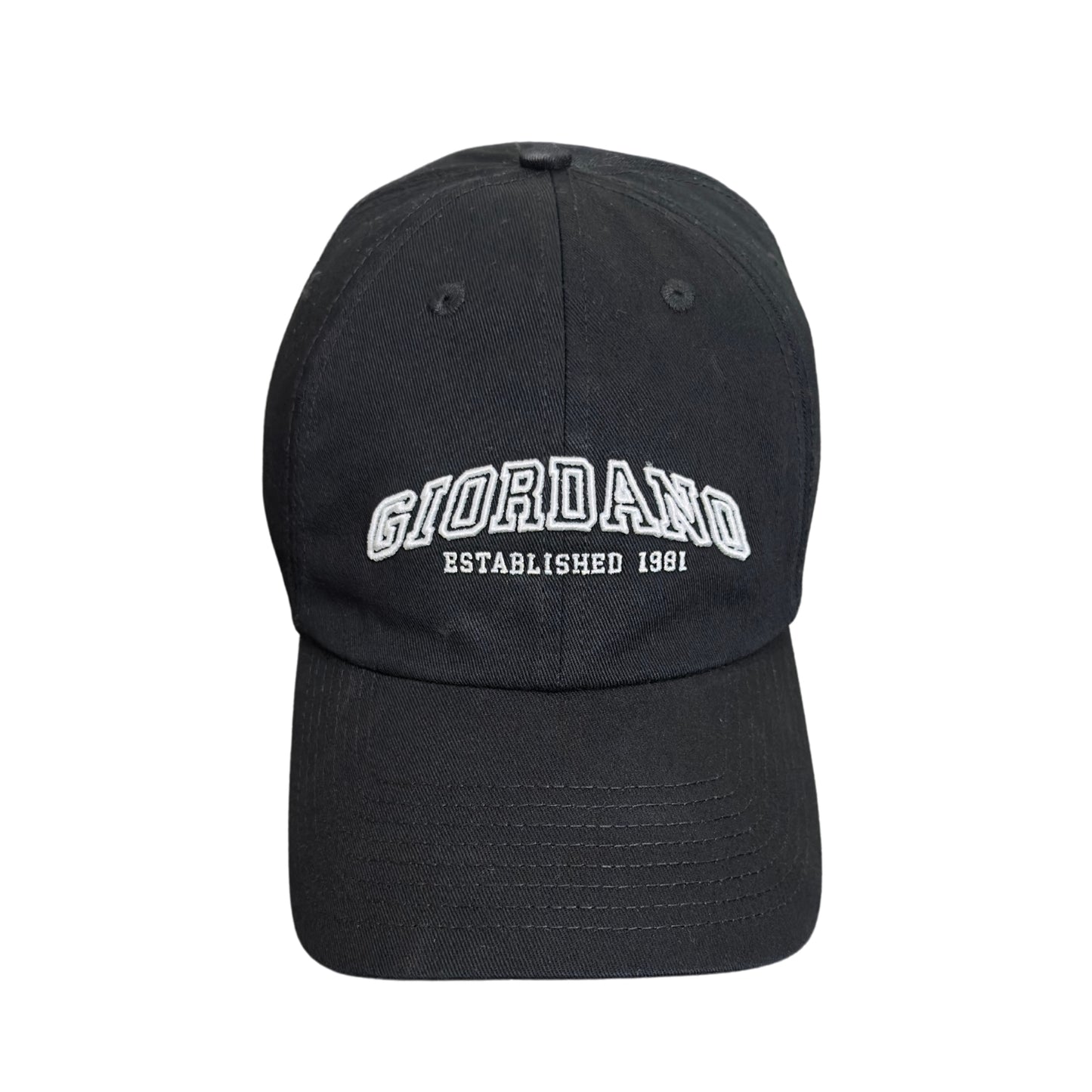 Cap With Giordano Logo With 3D Embroidery