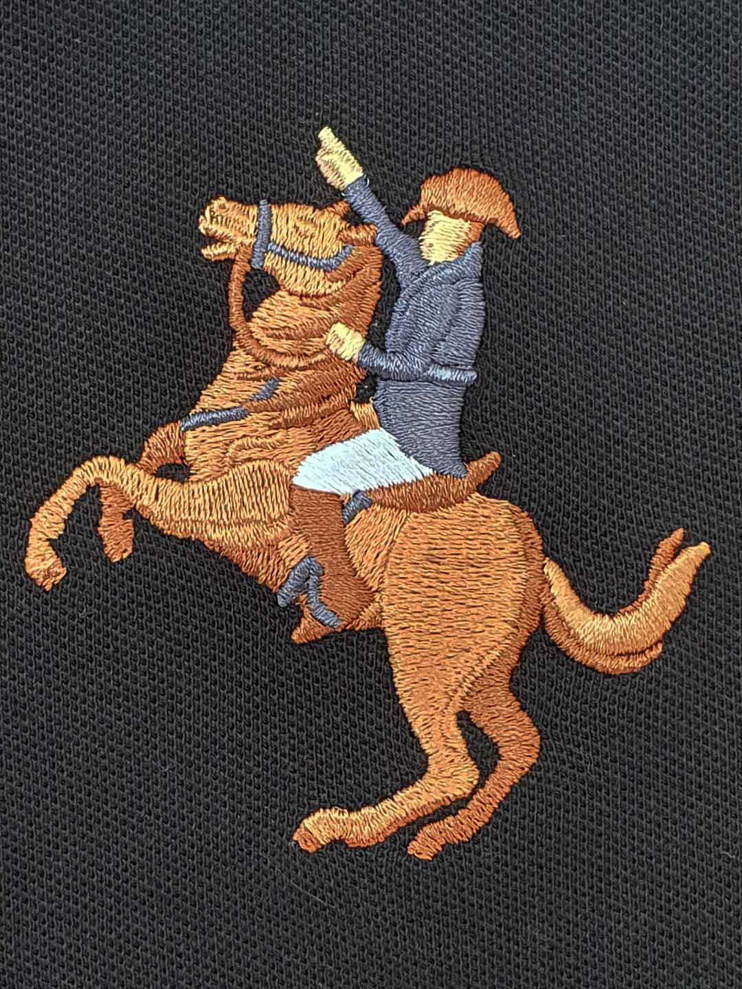 Kids' Embroidered Napoleon Polo