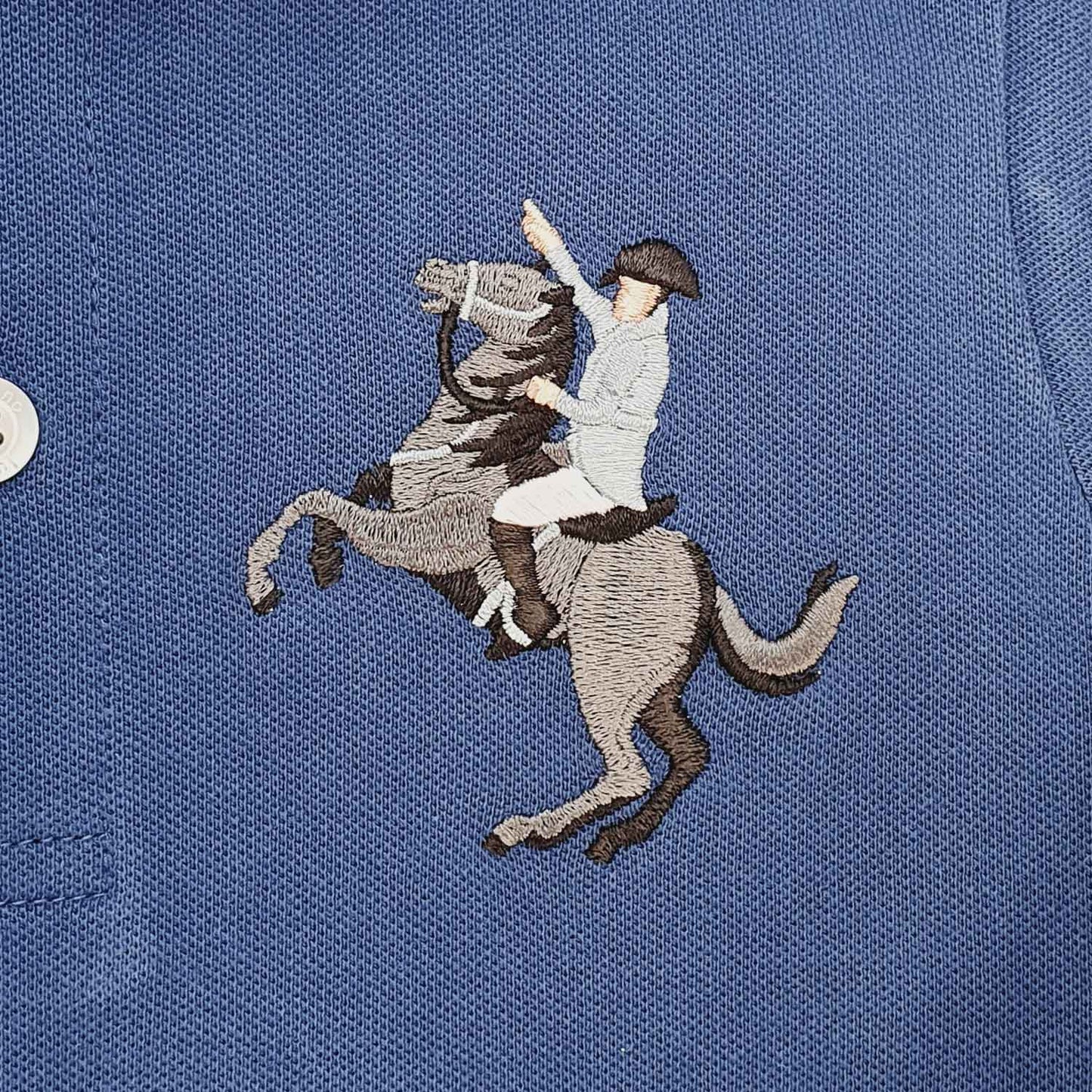 Kids' Embroidered Napoleon Polo