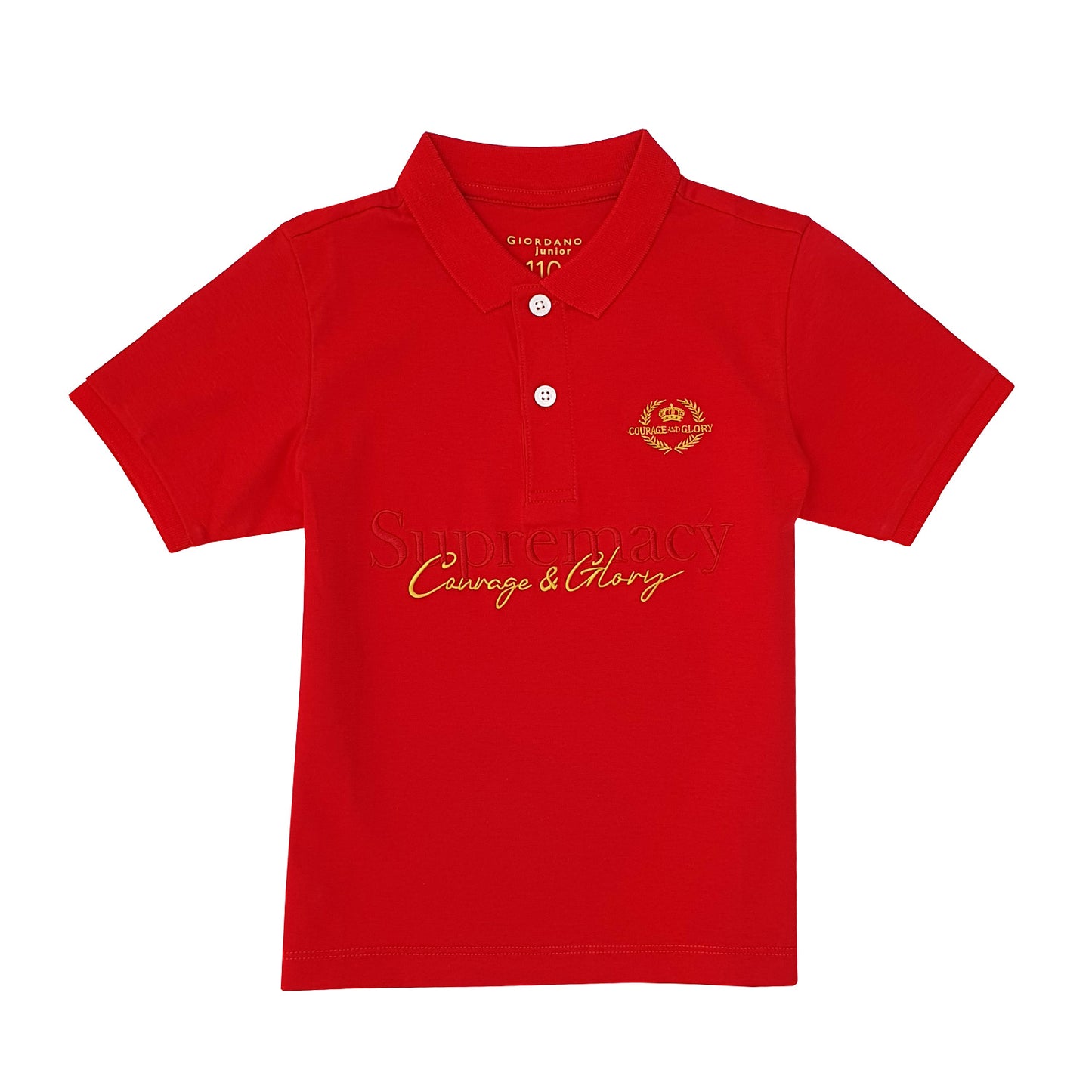 Junior Liquid Touch Short Sleeve Embroidery Polo