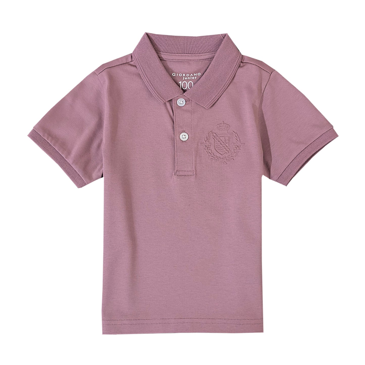 Junior Liquid Touch Short Sleeve Embroidery Polo
