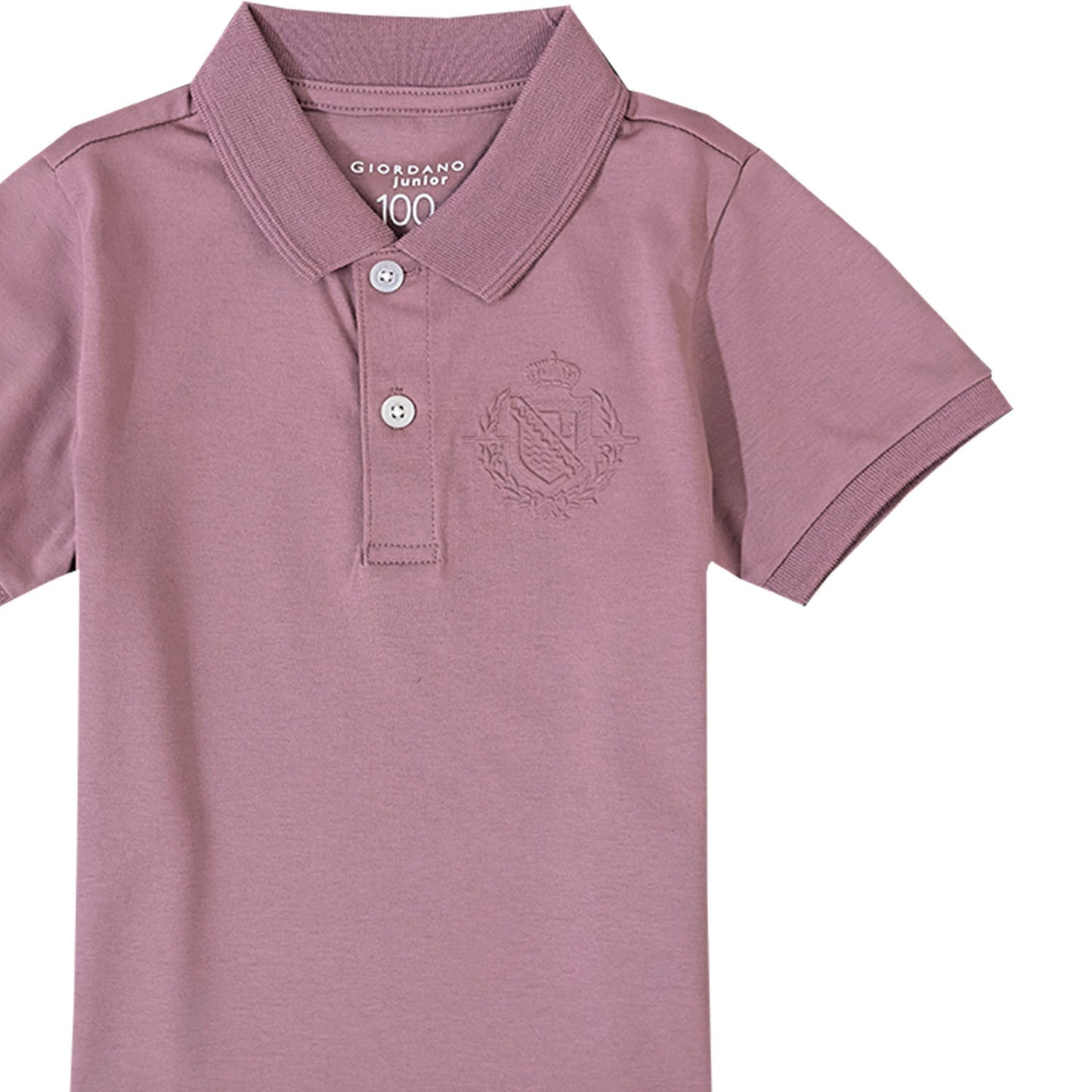 Junior Liquid Touch Short Sleeve Embroidery Polo