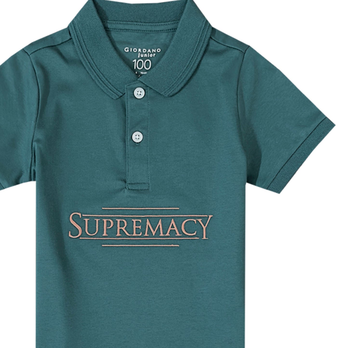 Junior Liquid Touch Short Sleeve Embroidery Polo