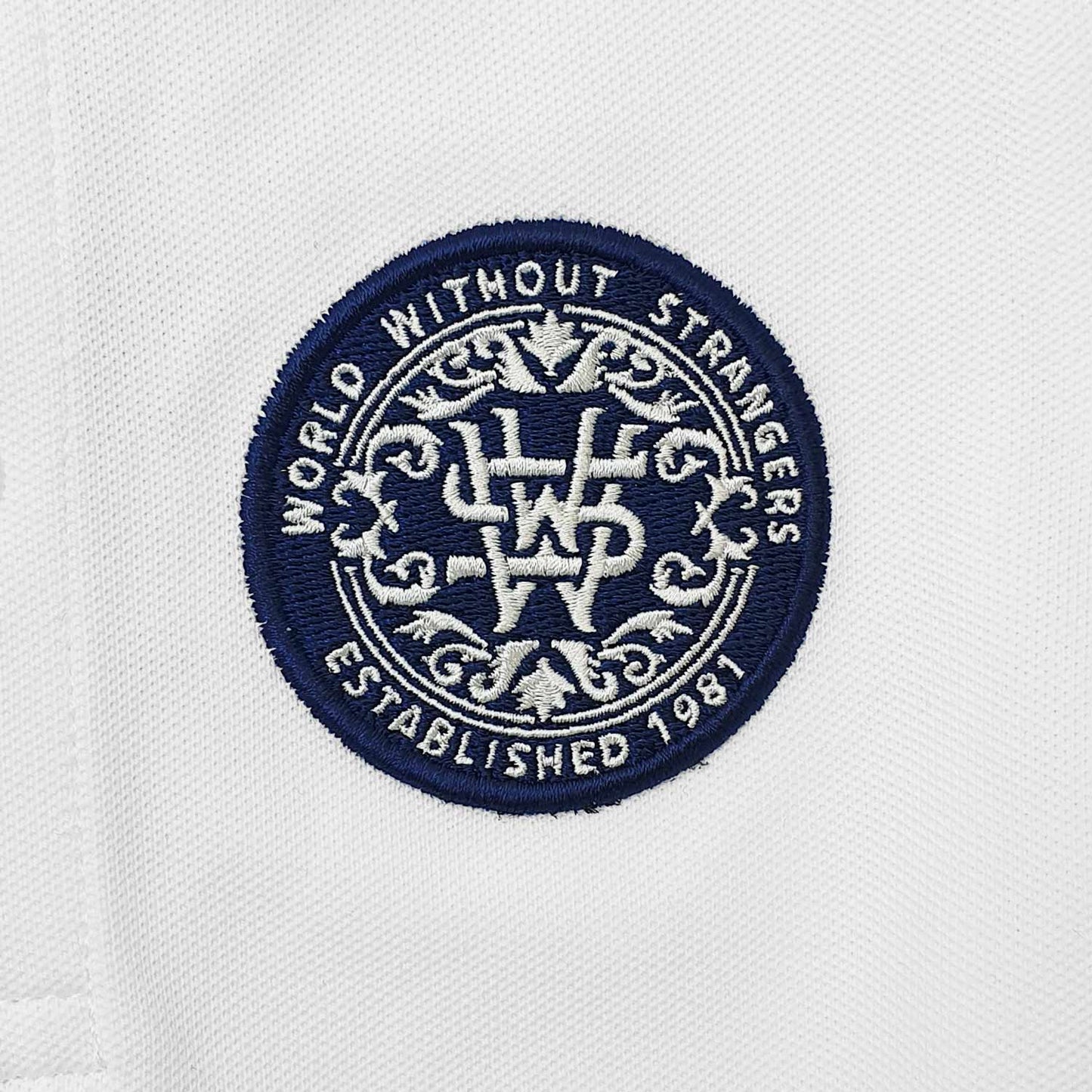 Junior Print Solid Polo