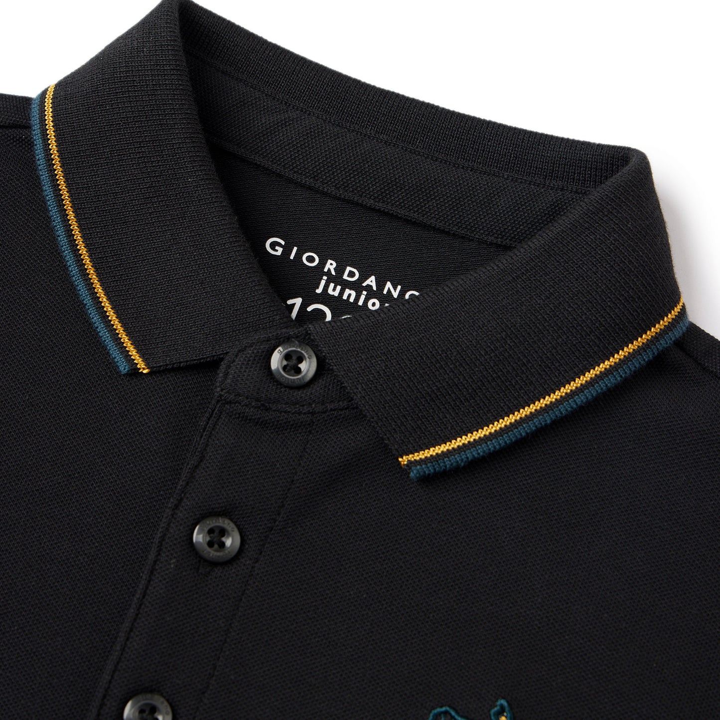 Kids' Napoleon Polo: Classic Piqué, Bold Embroidery, All-Day Comfort