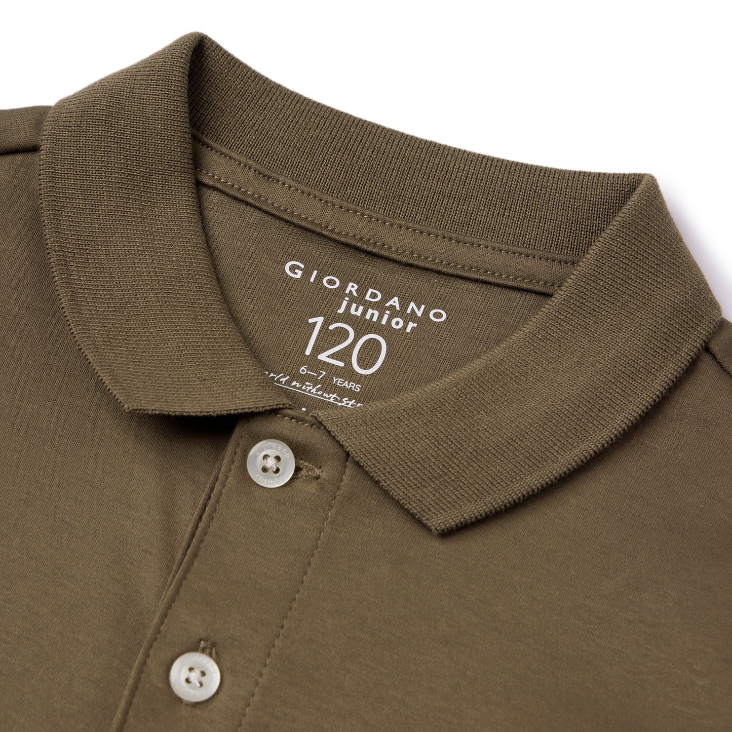 Junior Cotton Interlock Liquid Touch Polo