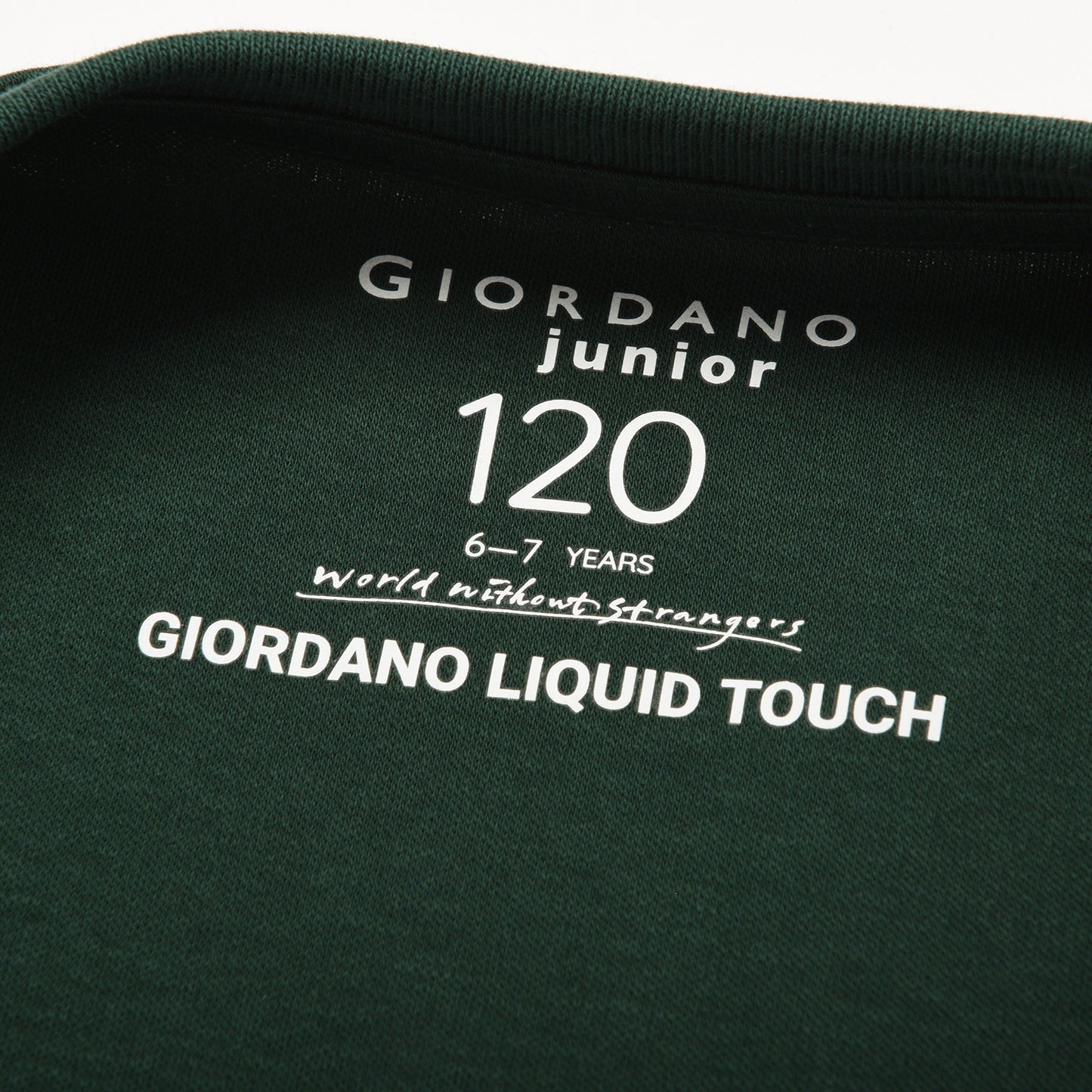Junior Liquid Touch Embroidered Smart Tee - Soft Cotton Interlock
