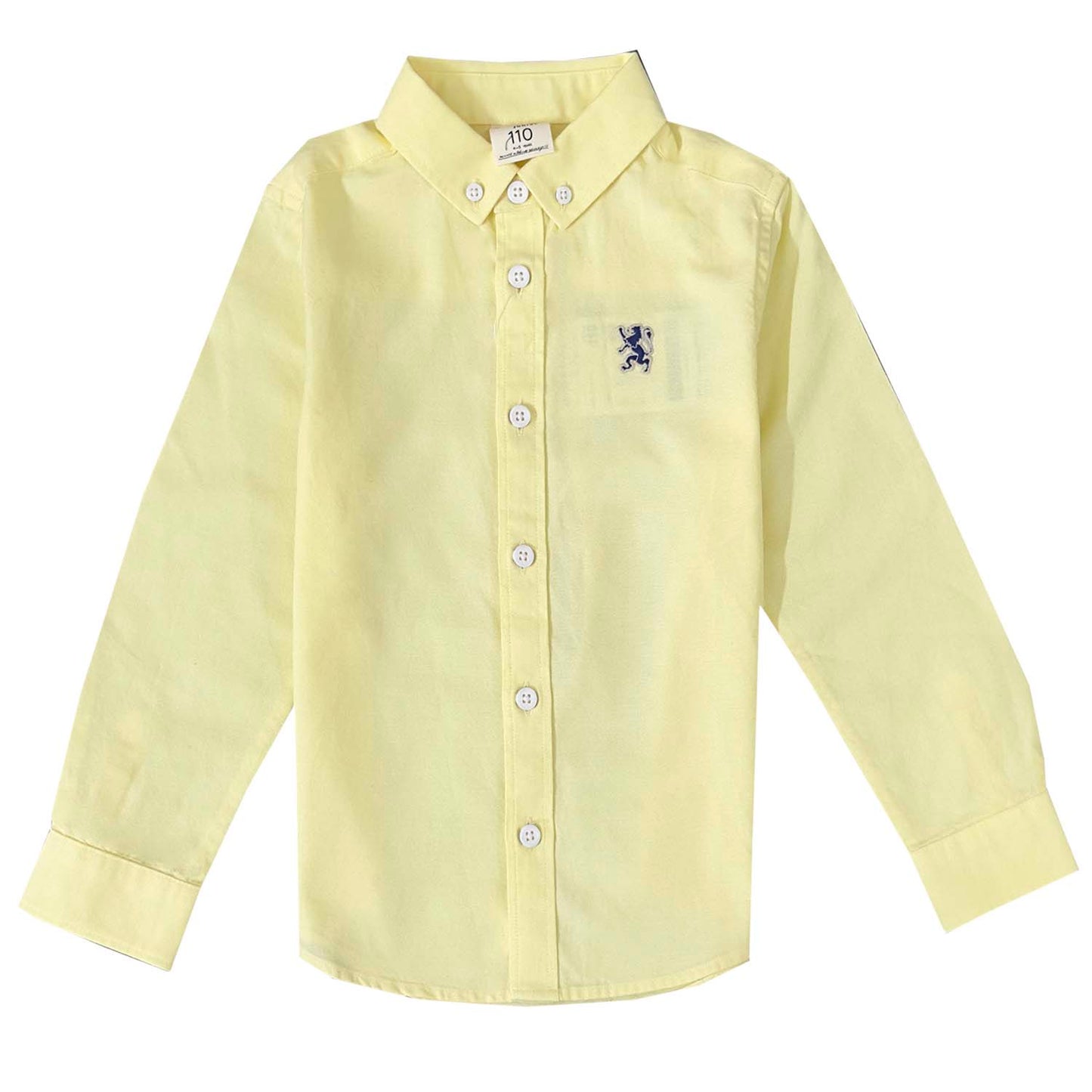 Giordano Junior Oxford Shirt-Yellow