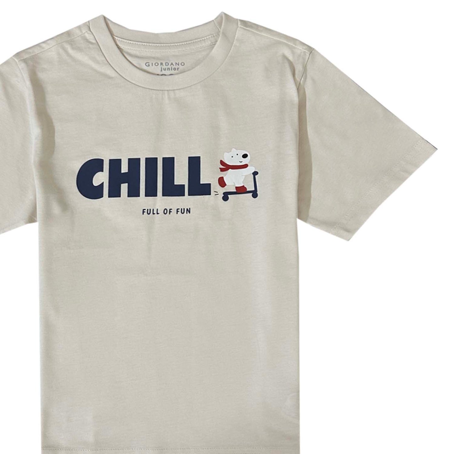 Junior Cotton Jersey Print Tee: Soft & Stylish