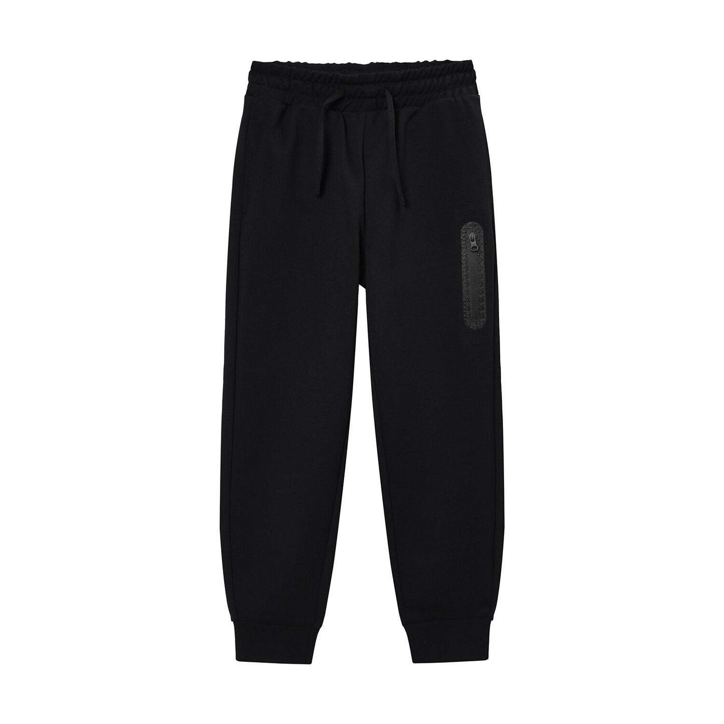 Giordano Kids' Stretch Knit Joggers-Black