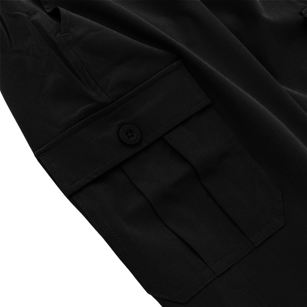 Kid's Comfort Mid-Rise Plain Weave Joggers
