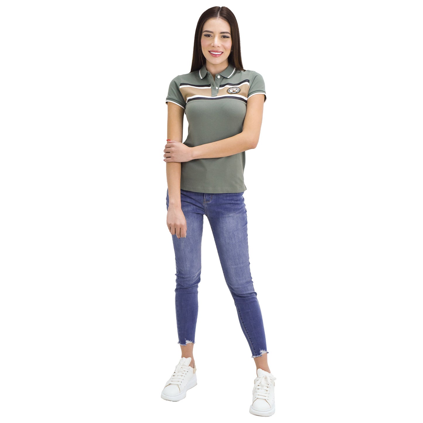 Women's Embroiery Polo