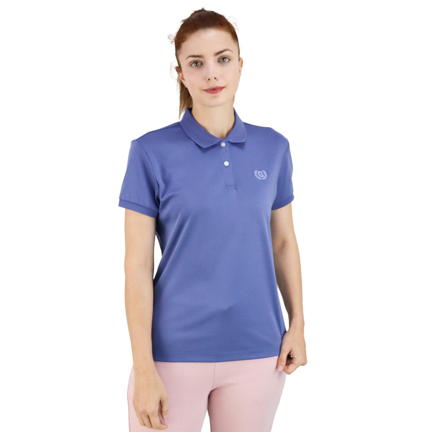 Giordano Women's Polo-Blue