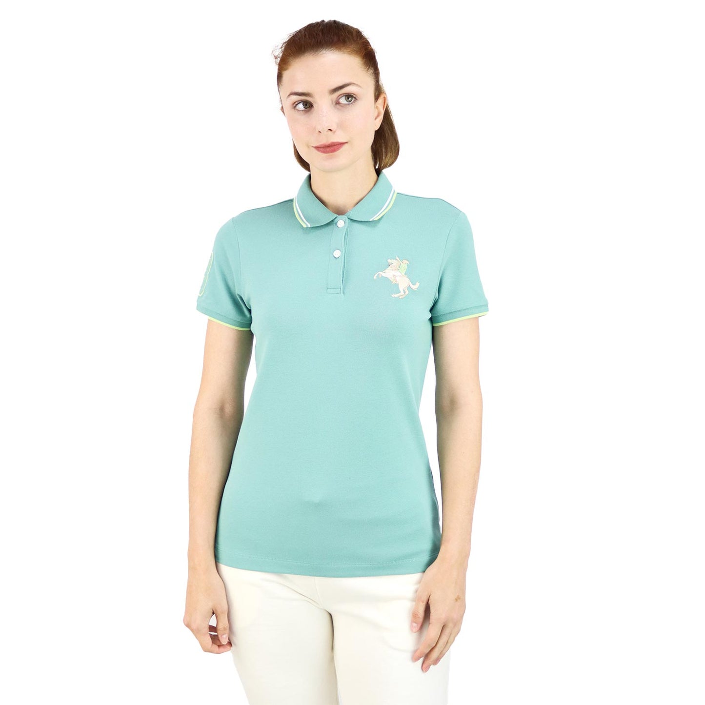 Giordano Women's Napoleon Polo-Blue