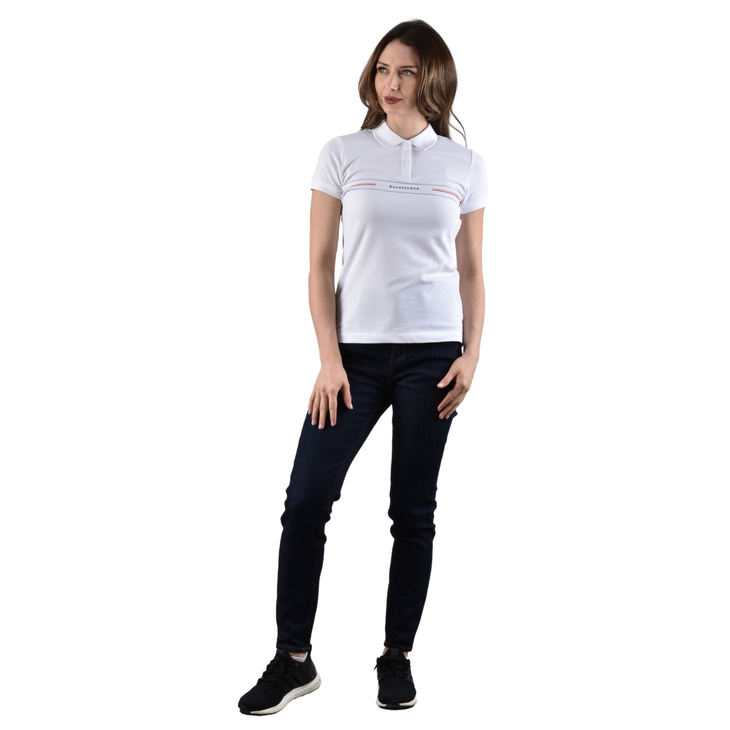 Women's Short Sleeve Classic Slim Fit Bold Polo (1981)