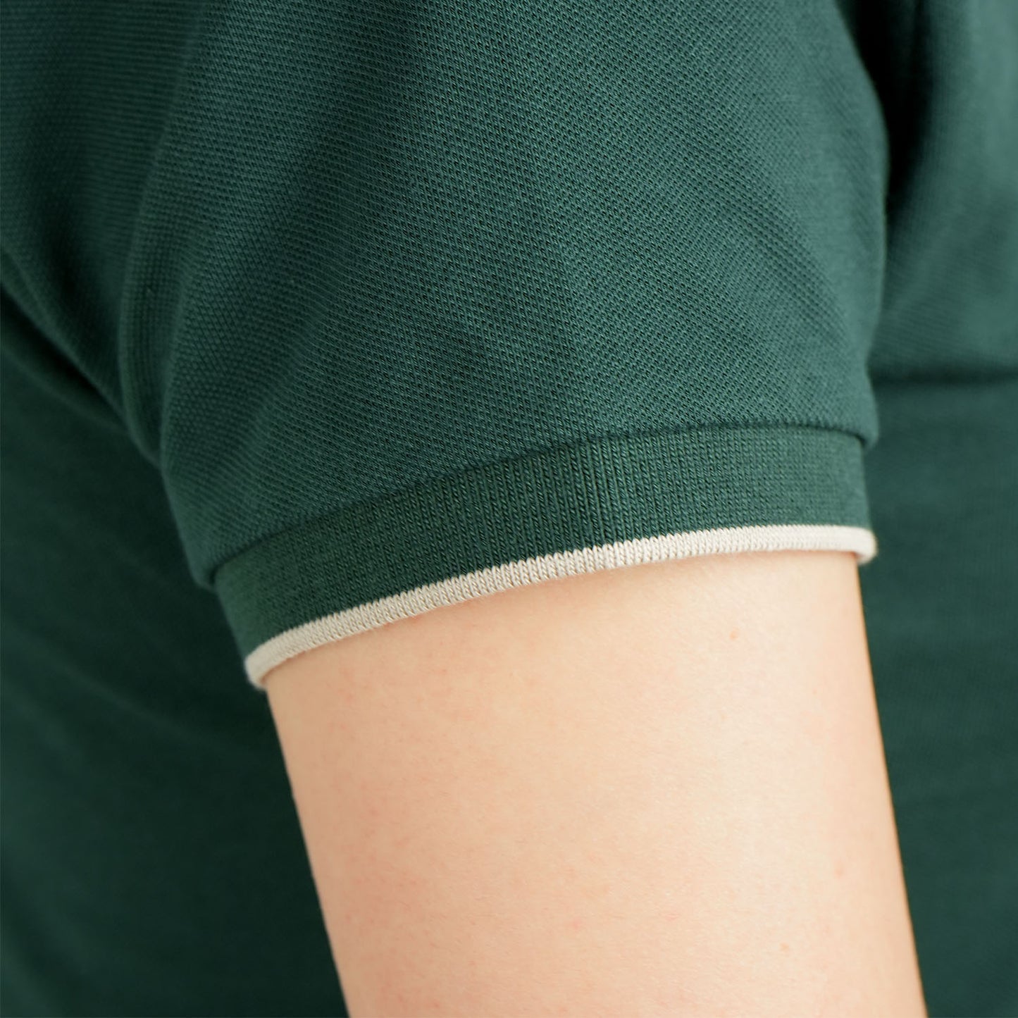 Women's Cotton Lycra Slim Fit Solid Polo