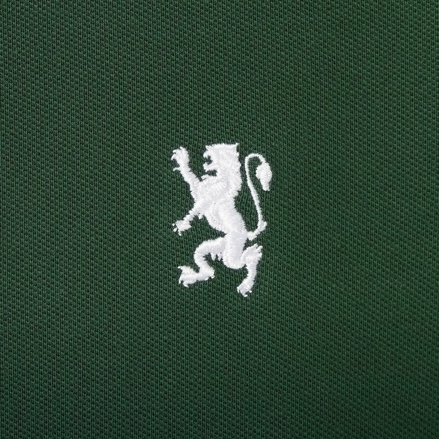Women's Bold Embroidery Cotton Pique Polo - Slim Fit, Short Sleeve