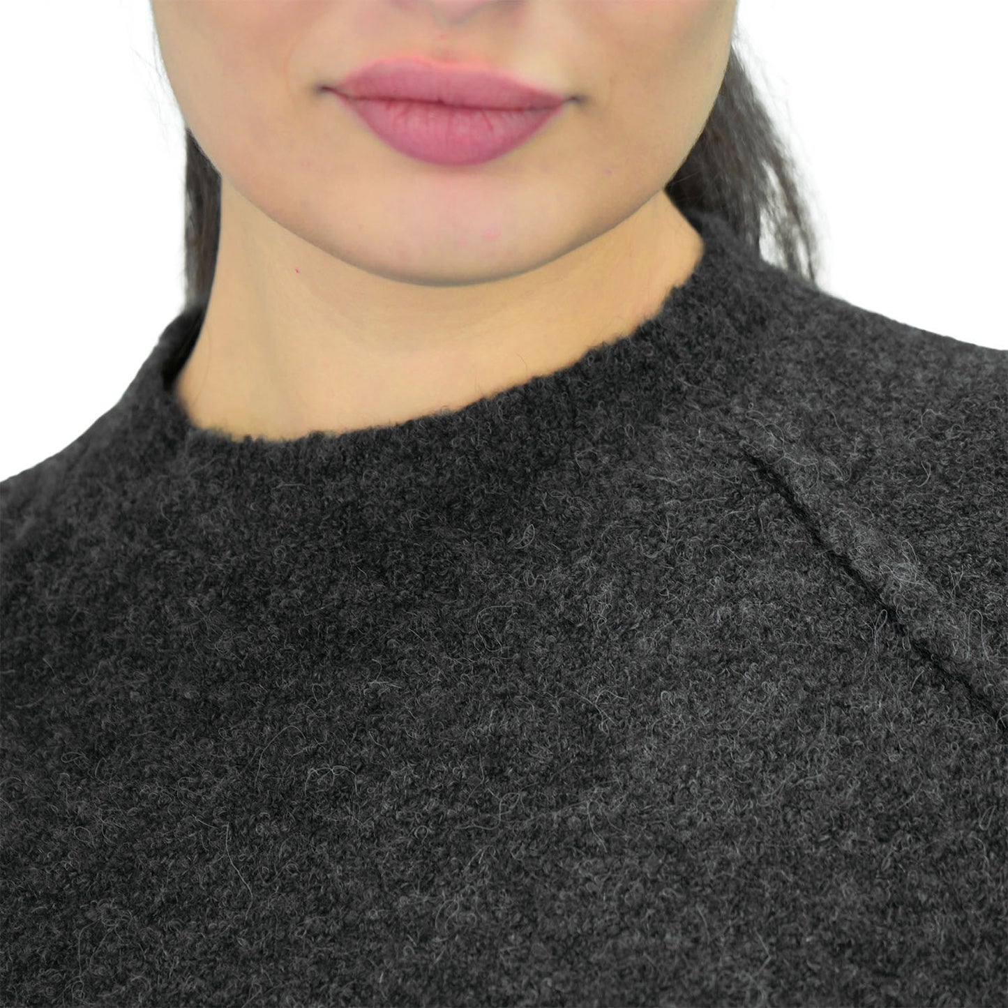 Women's Cozy Acrylic Blend Long Sleeve Pullover