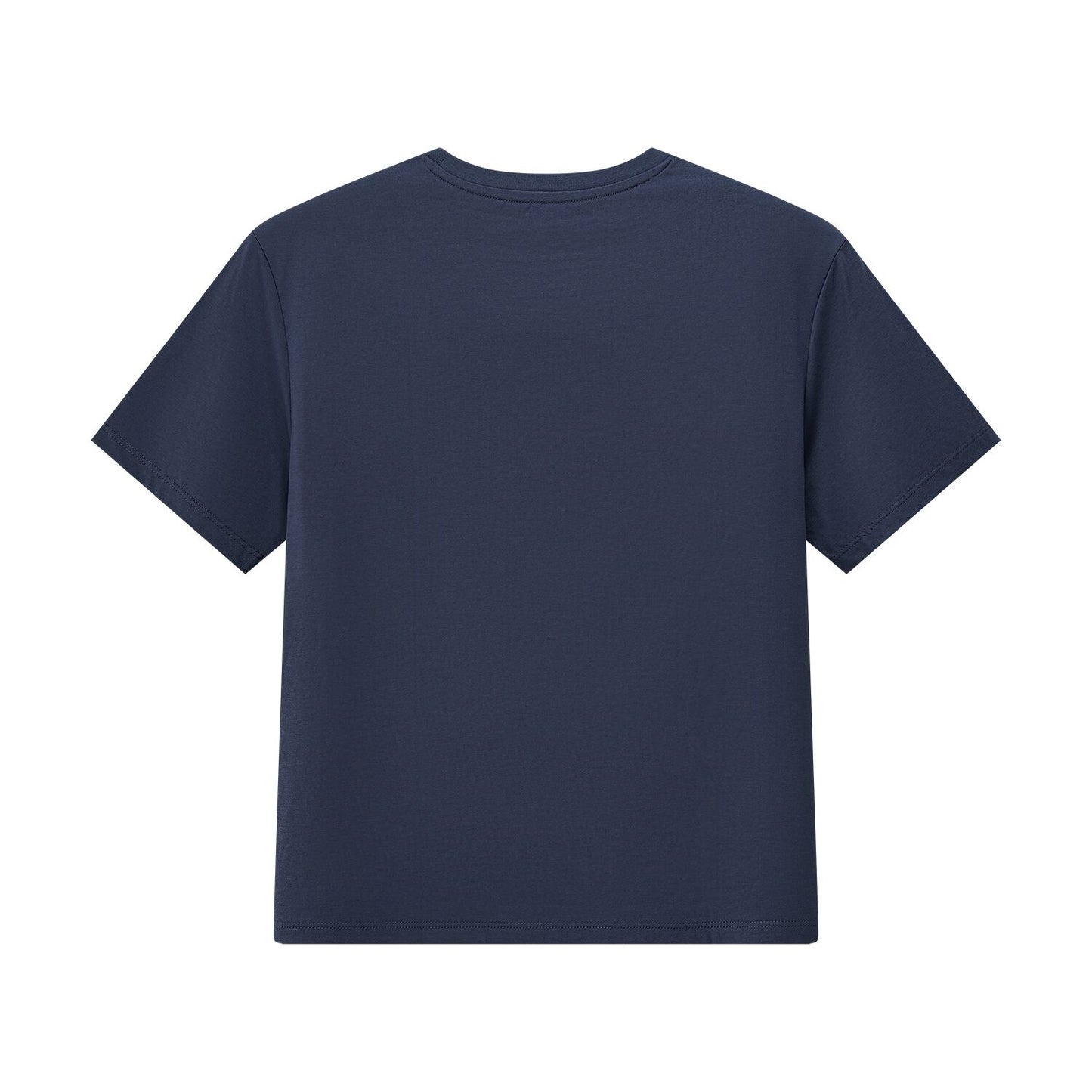 Women's Boyfriend Fit Cotton-Polyester Crew Neck Print Tee